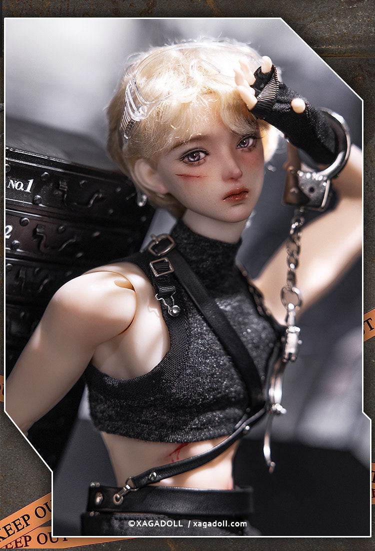 XAGADOLL 1/4 nude doll Rohee with Muscular Star body