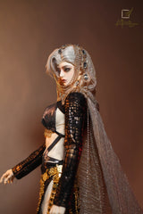 MiracleDoll 76cm Leopard Woman BJD head Ling