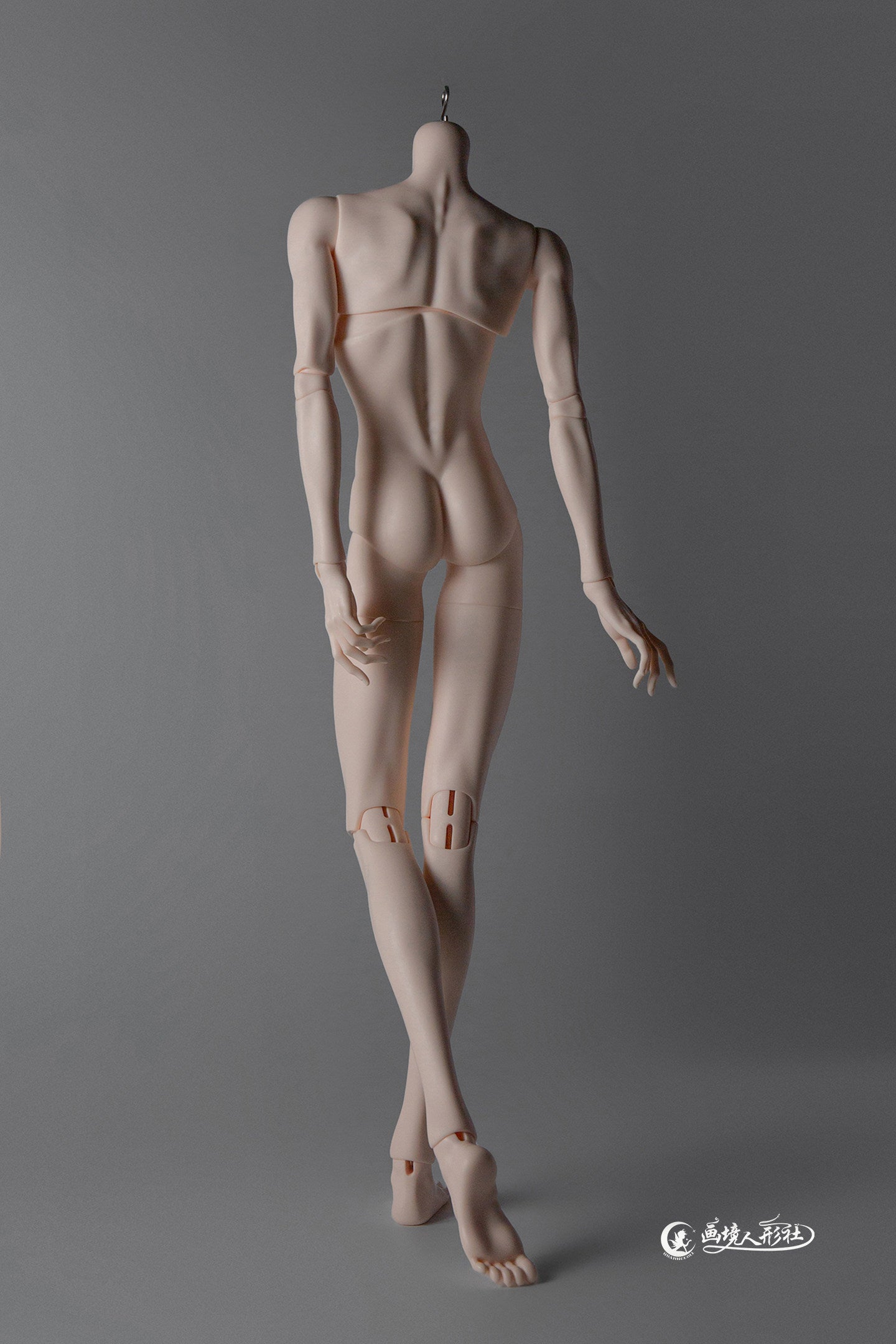 HUAJINGDOLL 75cm thin muscle bjd body male代购
