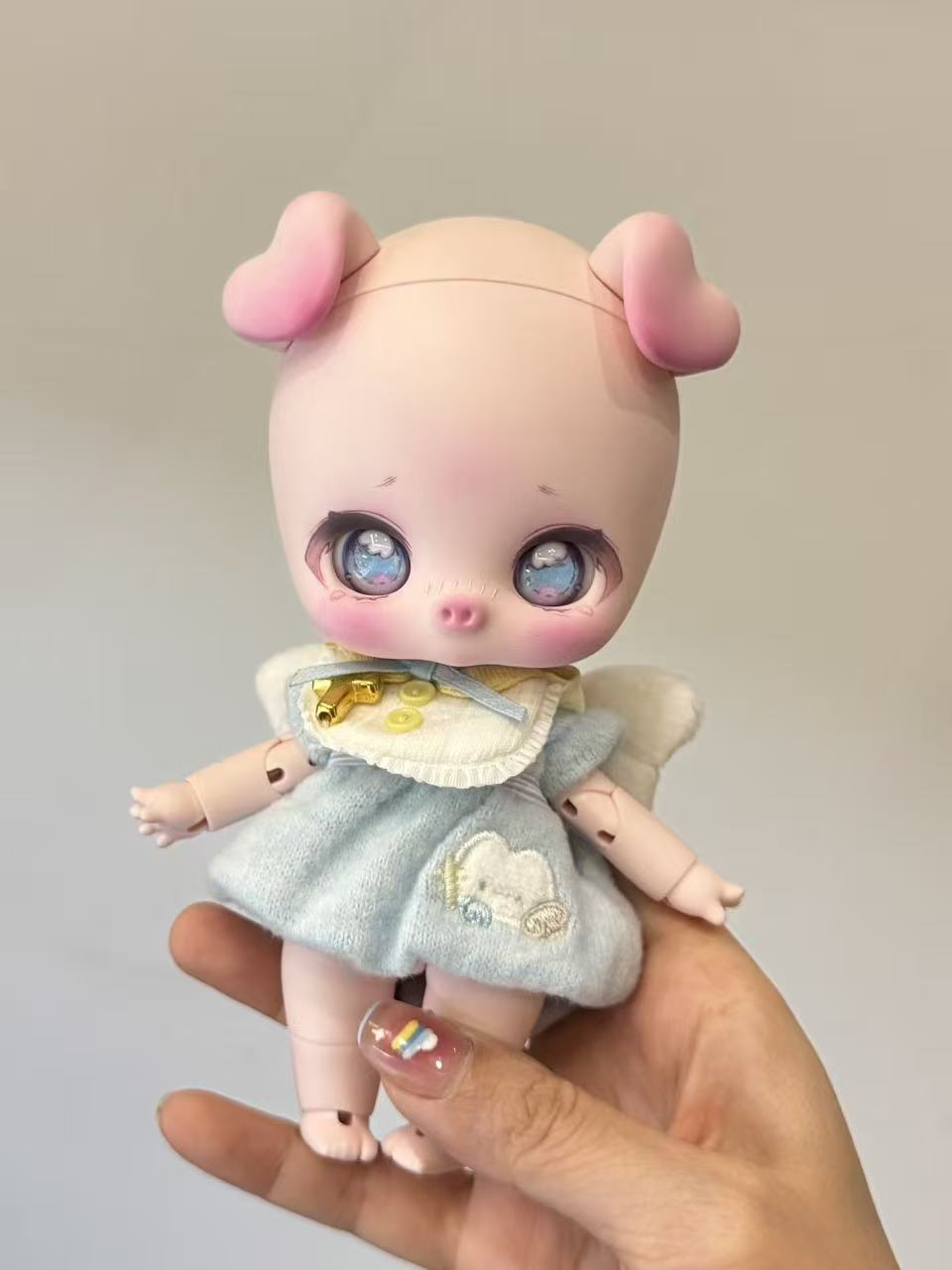 JemmyDoll 1/12 BJD big head full set HuluPig & HuluCat