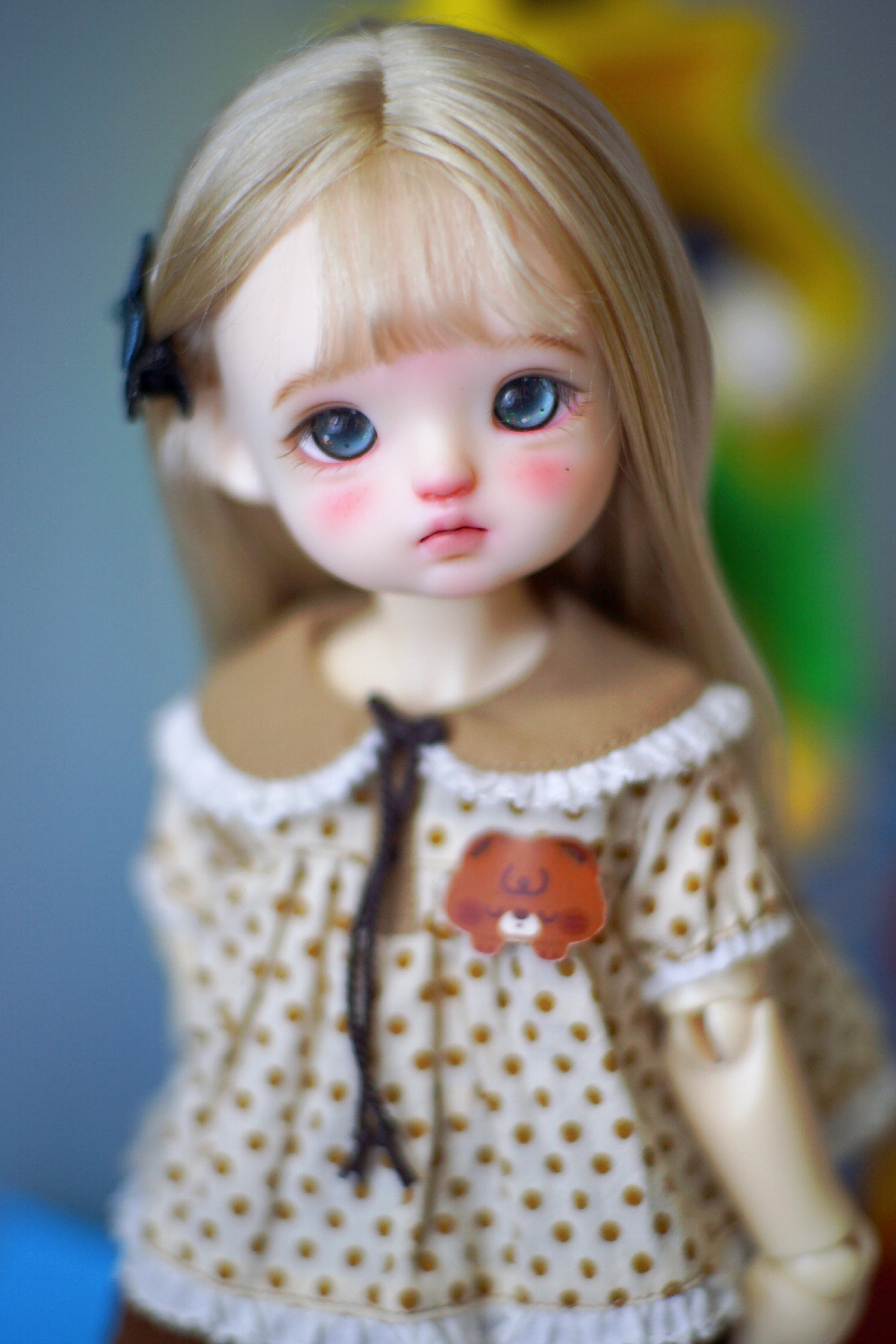 LsisisiL 1/6 BJD head DingDang Poppy & Baby