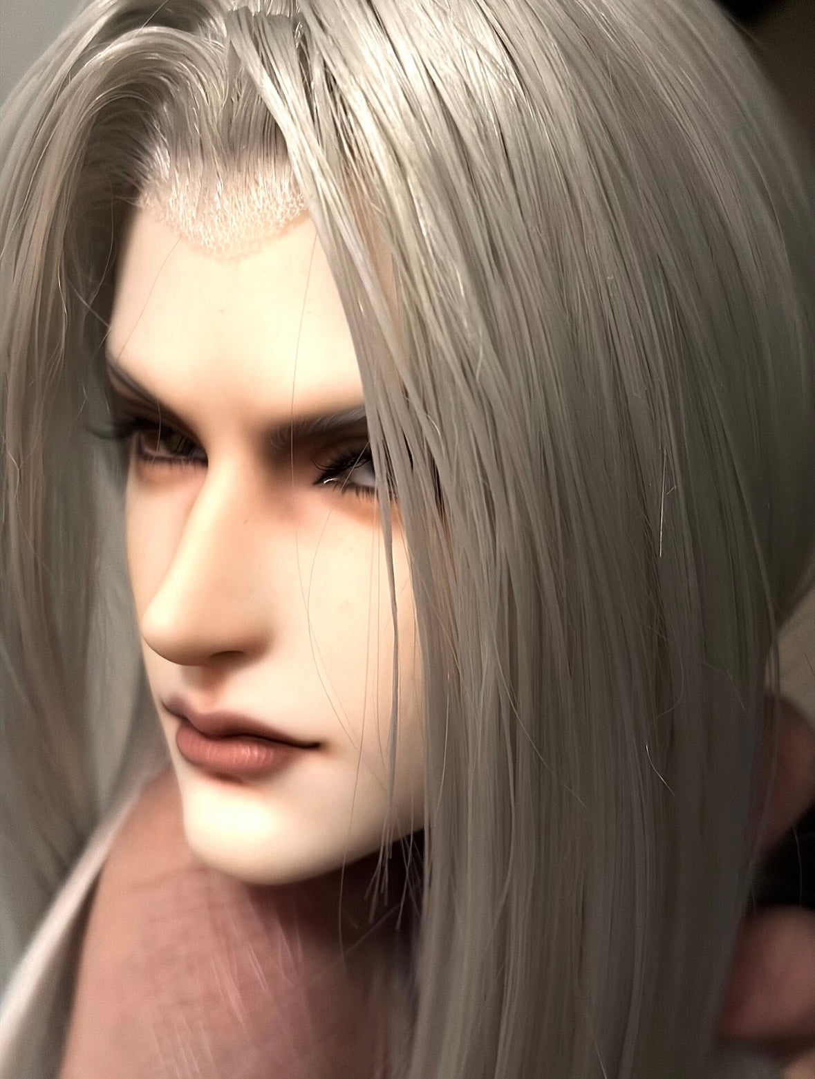 Single head Cos Sephiroth Unique Item faceup by YueXiao open eyes ver.