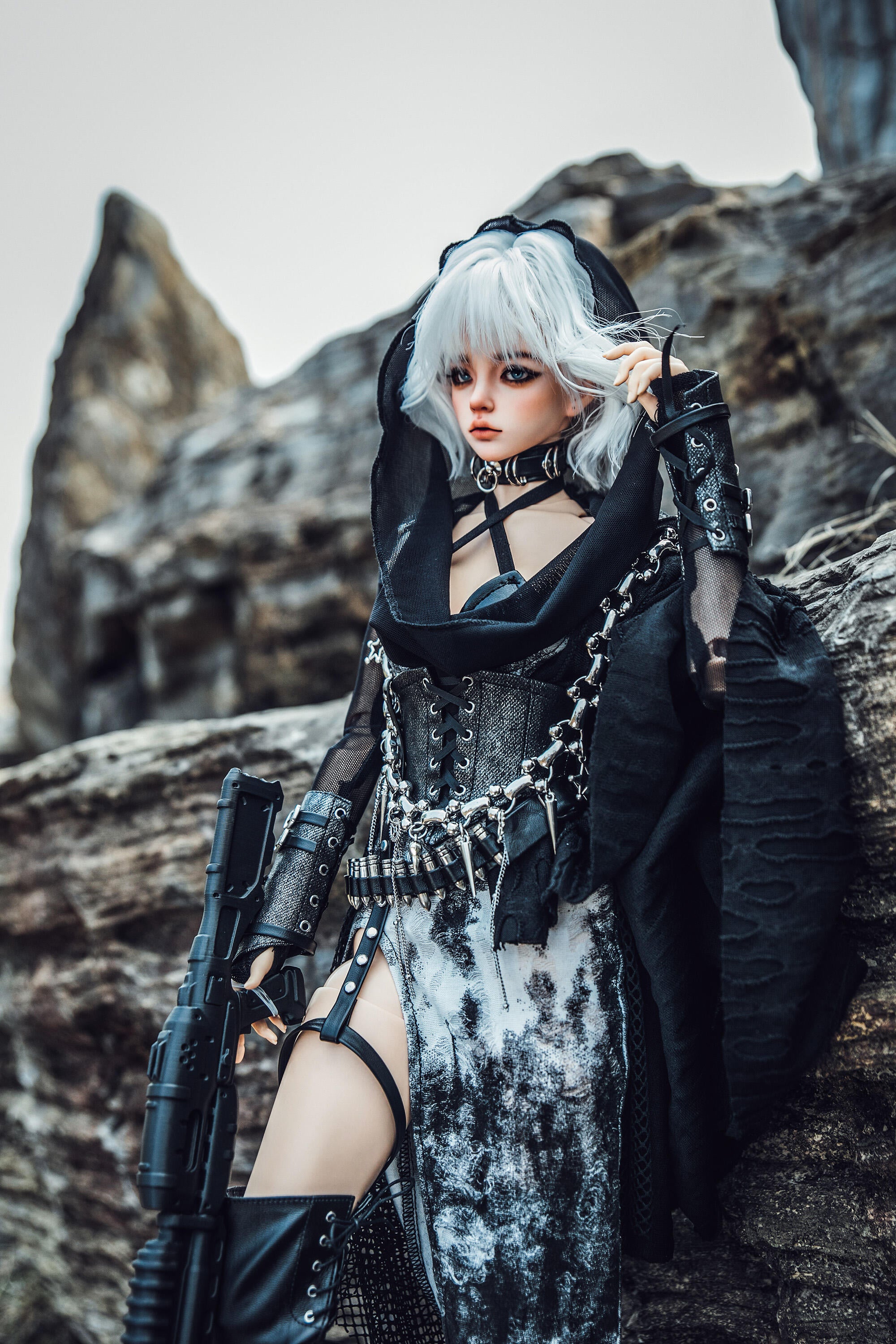 BIA 1/4 1/3 68-77cm BJD Wasteland fashion