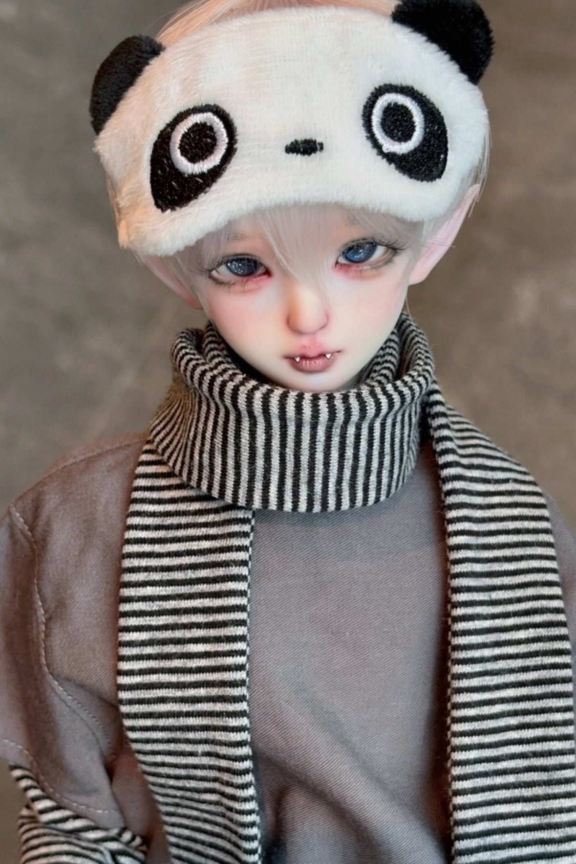 TinWan 1/4 bjd head nude head Mentaiko & Umeboshi
