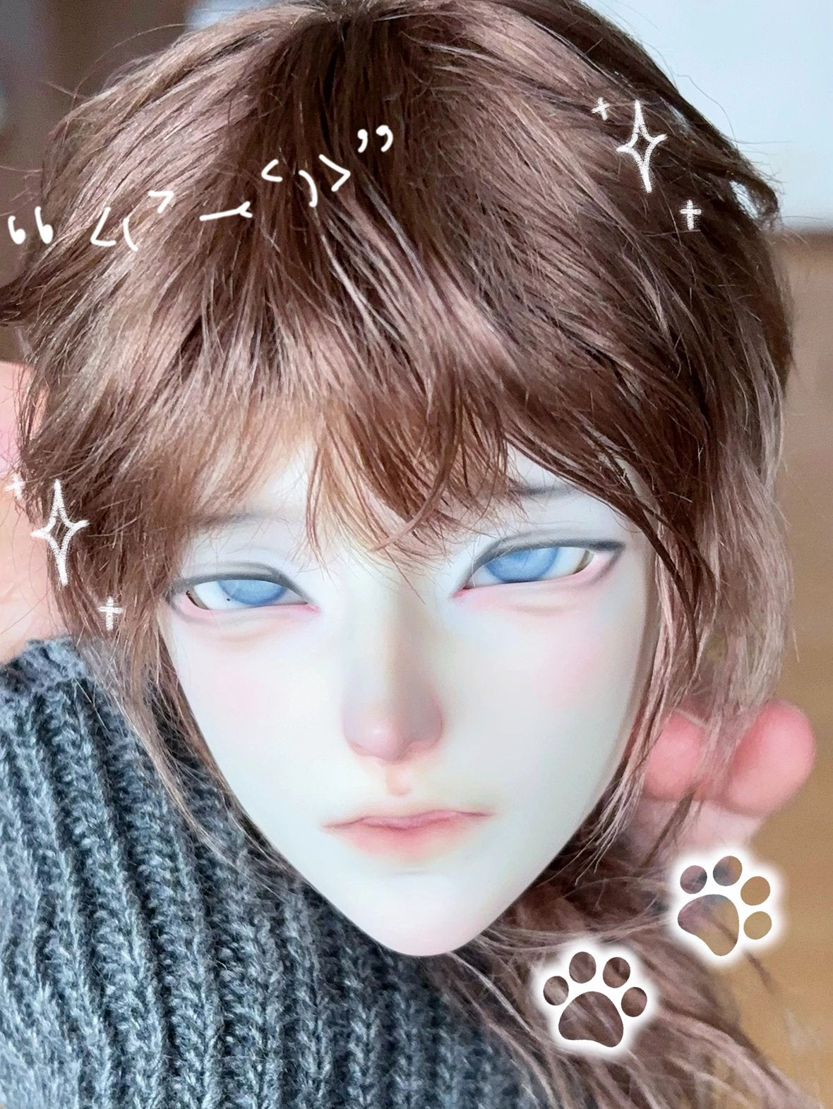 WuMingJi 1/3 BJD head Xiao