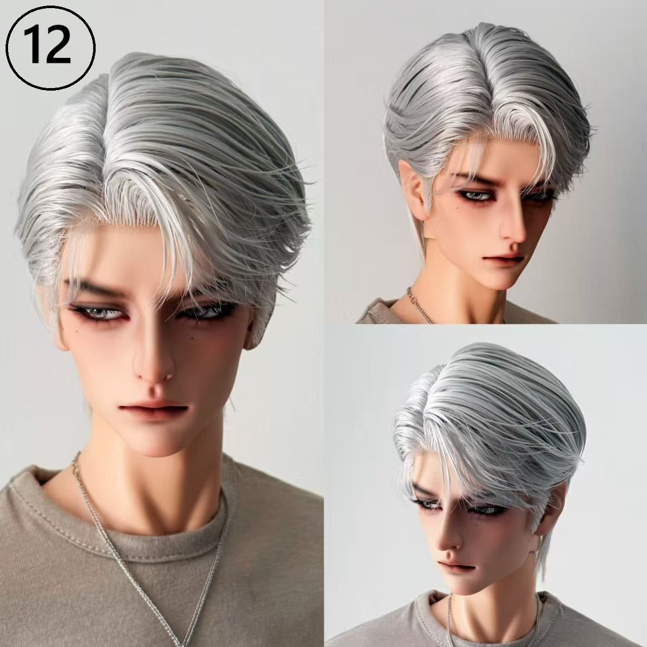 XingXi 70 & 75cm uncle BJD wig