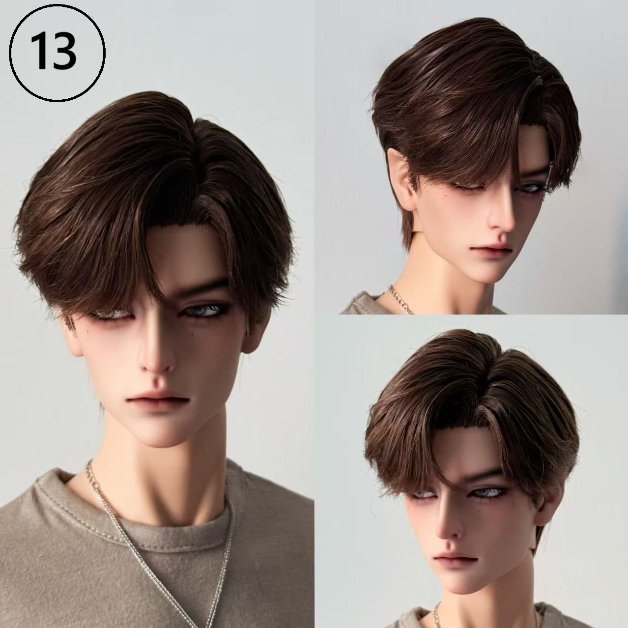 XingXi 70 & 75cm uncle BJD wig
