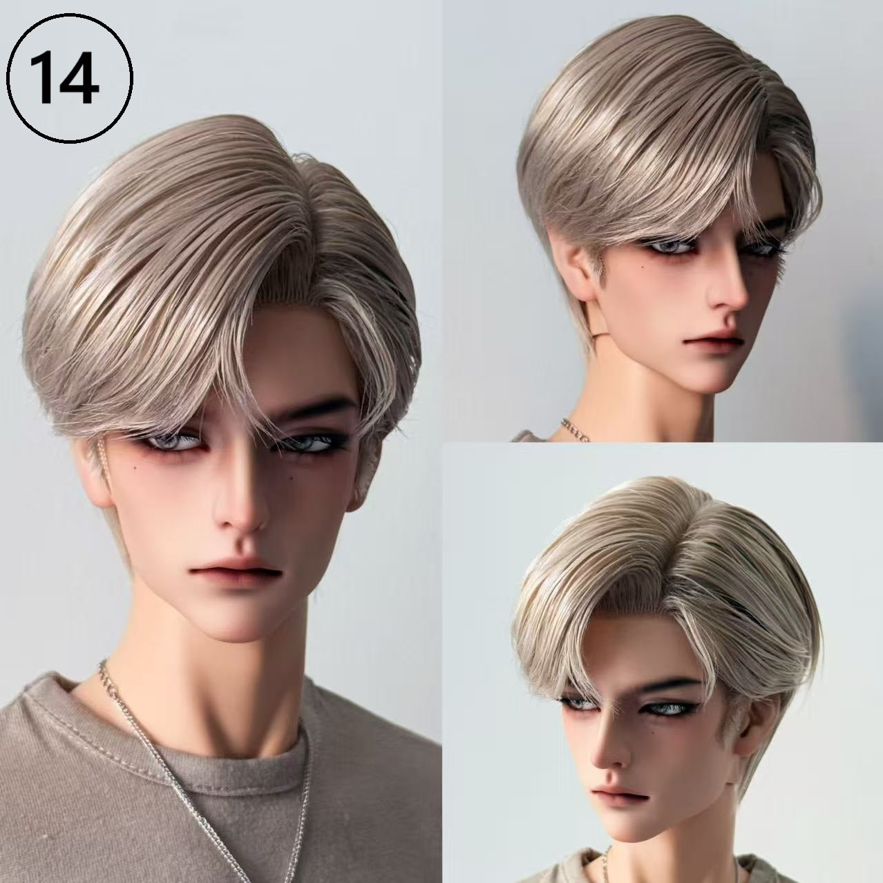 XingXi 70 & 75cm uncle BJD wig