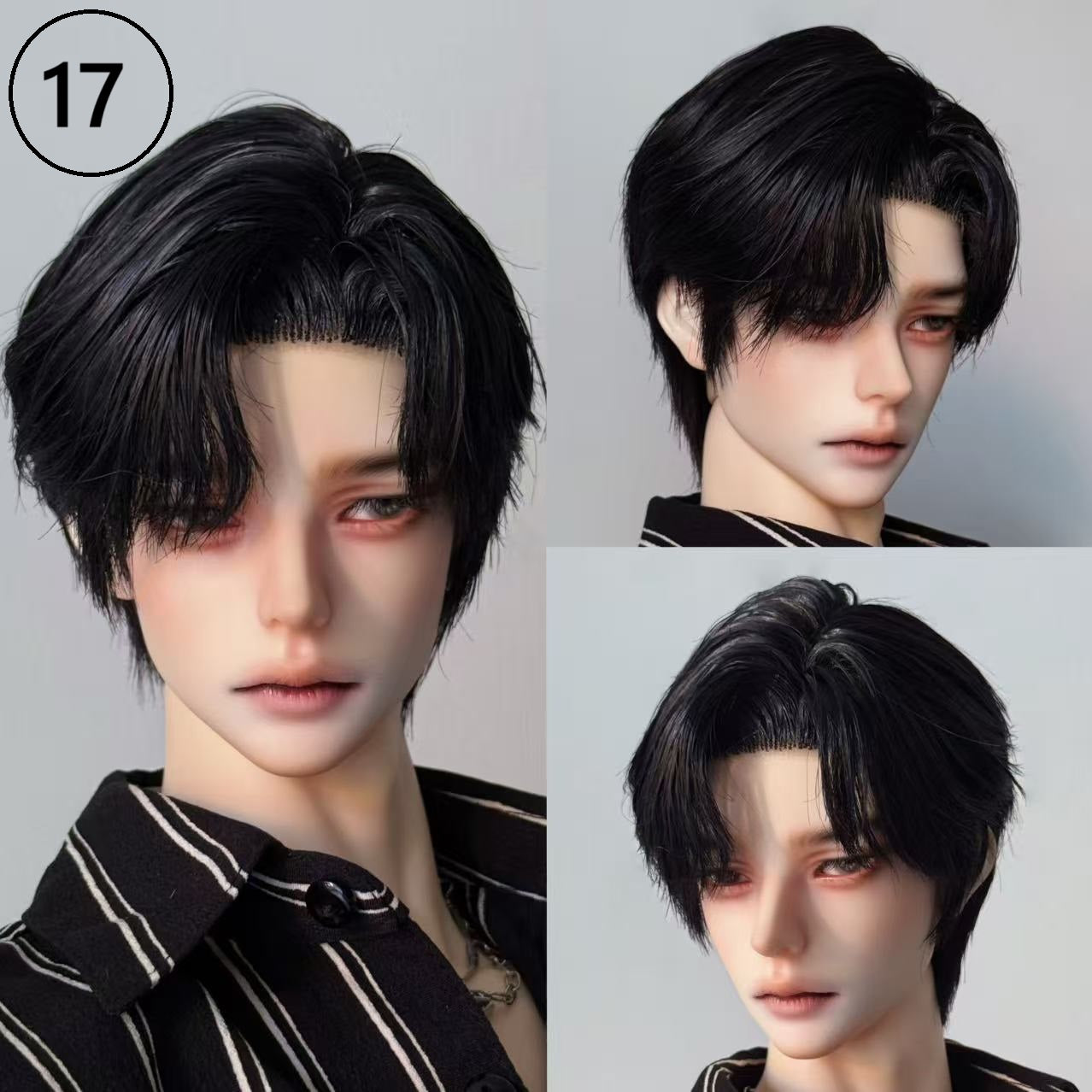 XingXi 70 & 75cm uncle BJD wig