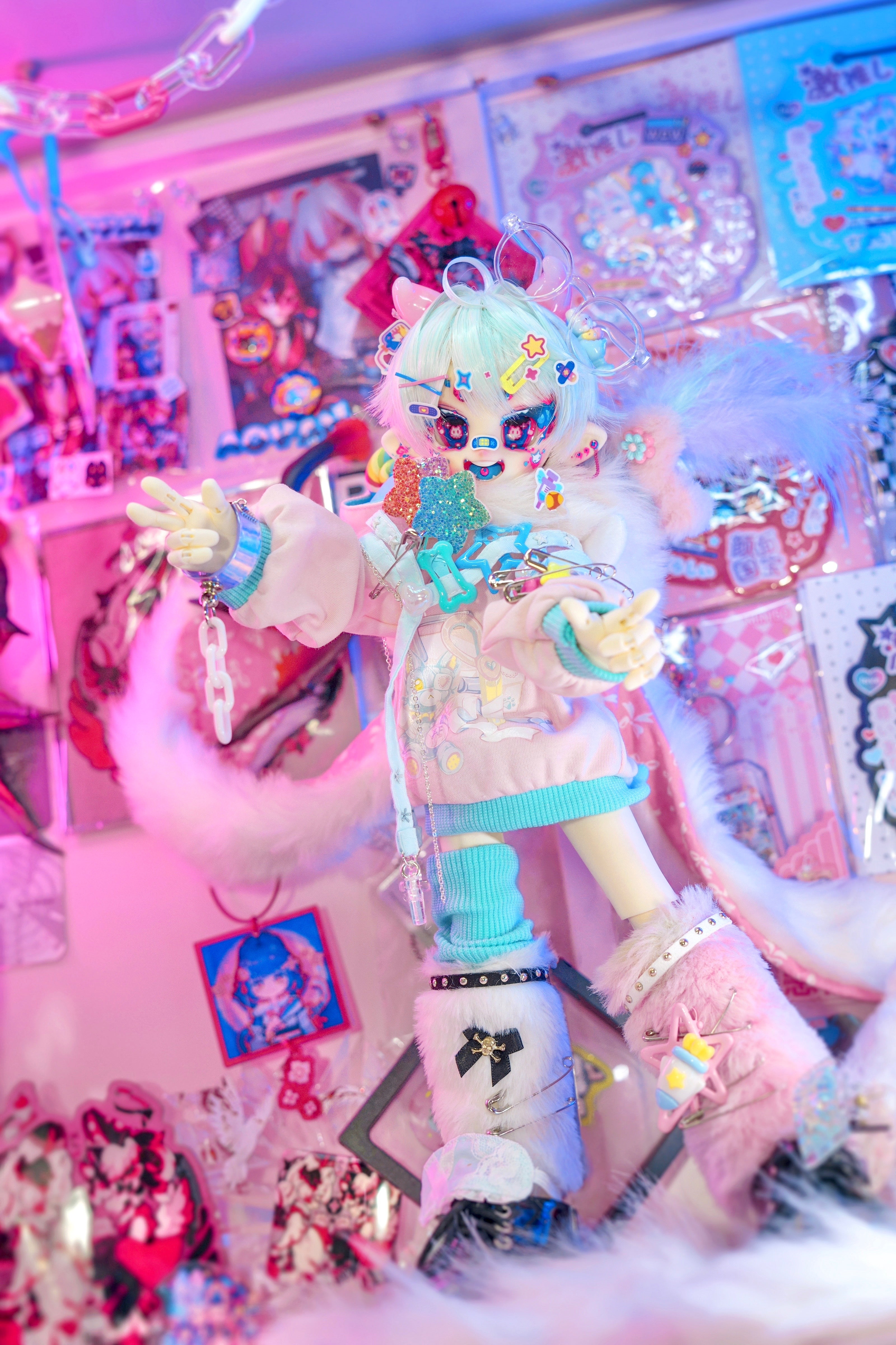 ForestDoll tiny Hao cartoon style 1/6 head & body
