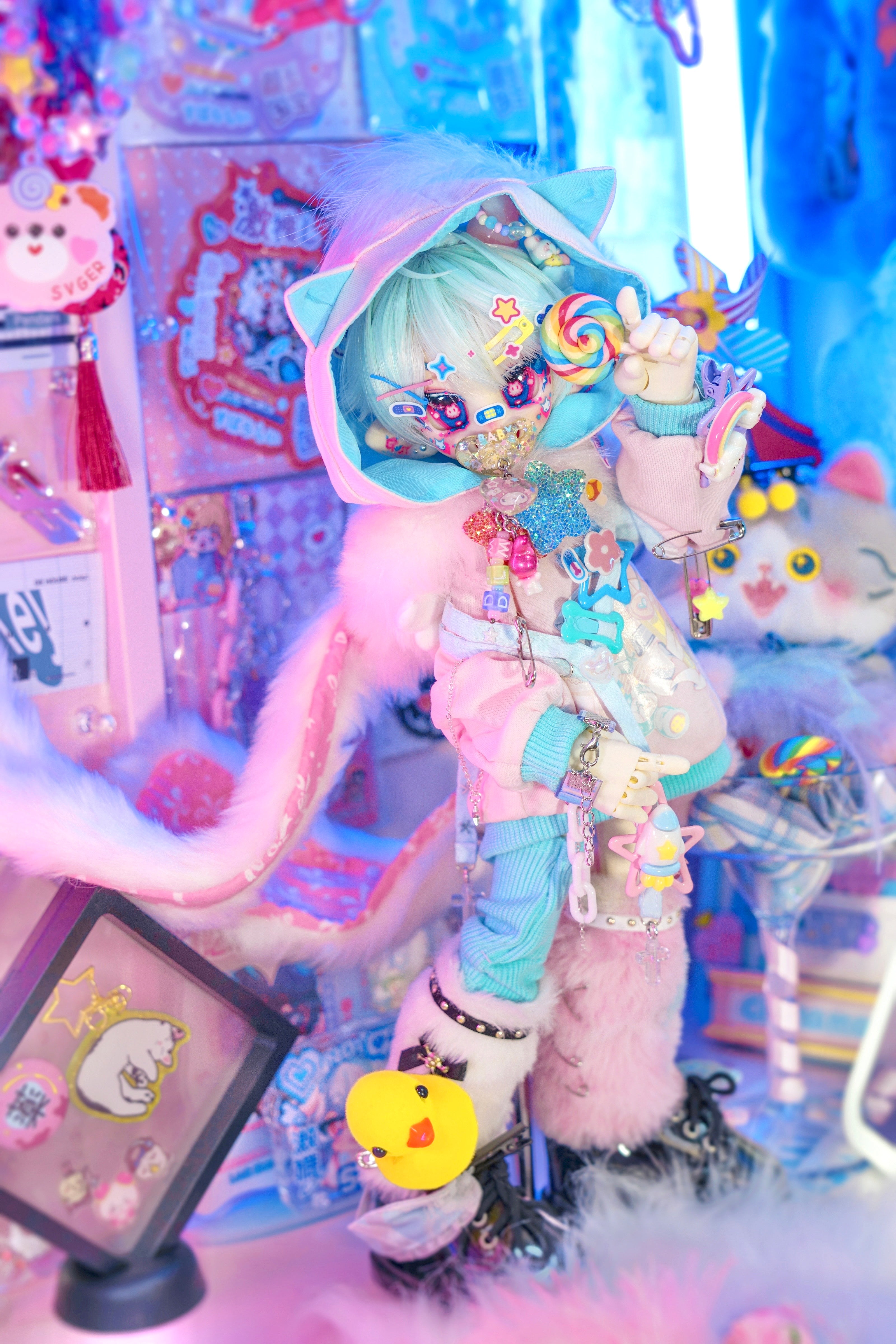 ForestDoll tiny Hao cartoon style 1/6 head & body
