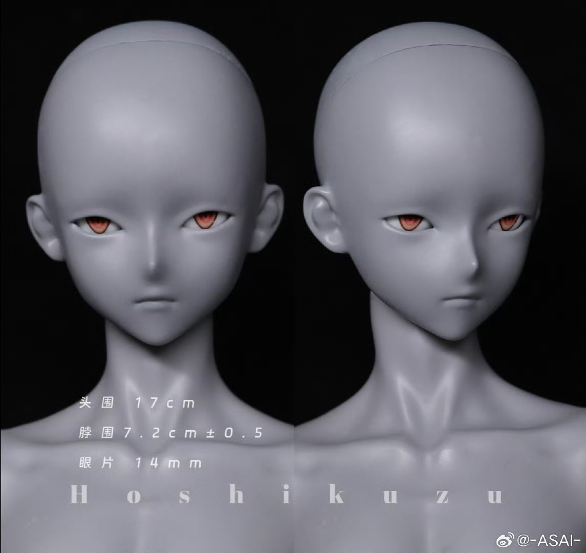 Asai 1/4 BJD head XingXie & XingXie SP