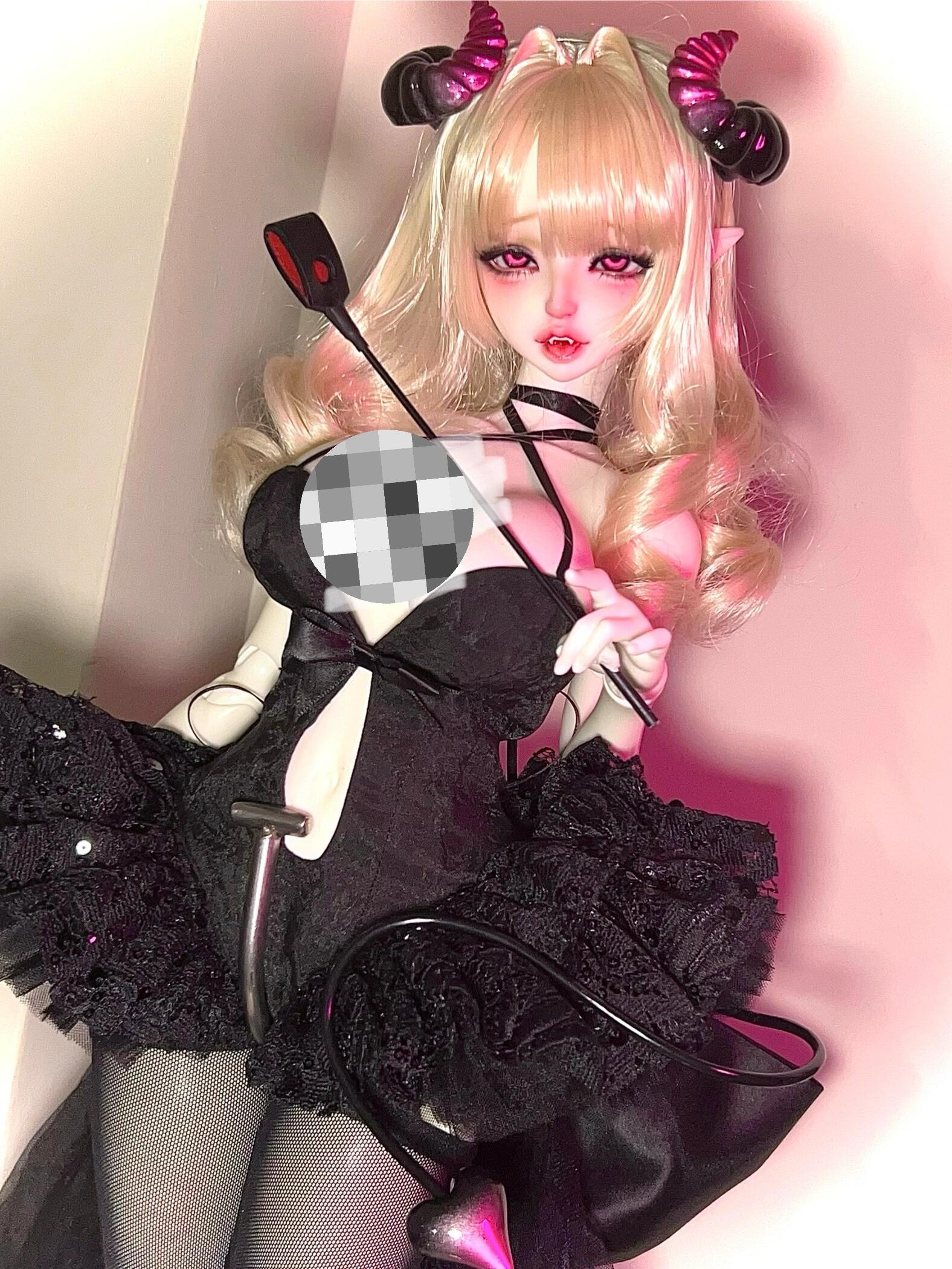 Arctic Rabbit 1/3 BJD Head ChloAI & Ed