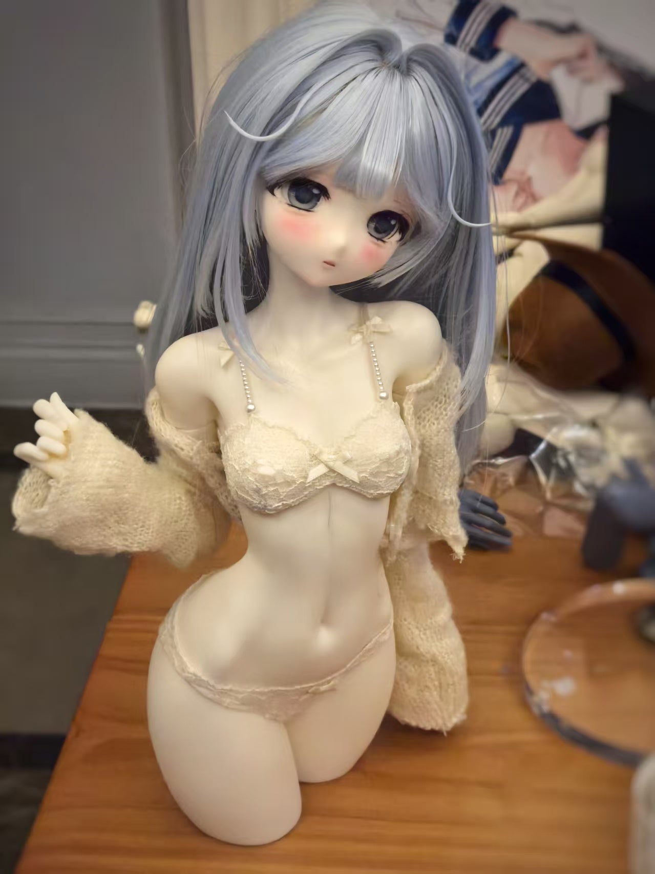 LaLunaDoll 1/4 1/3 BJD bust stand