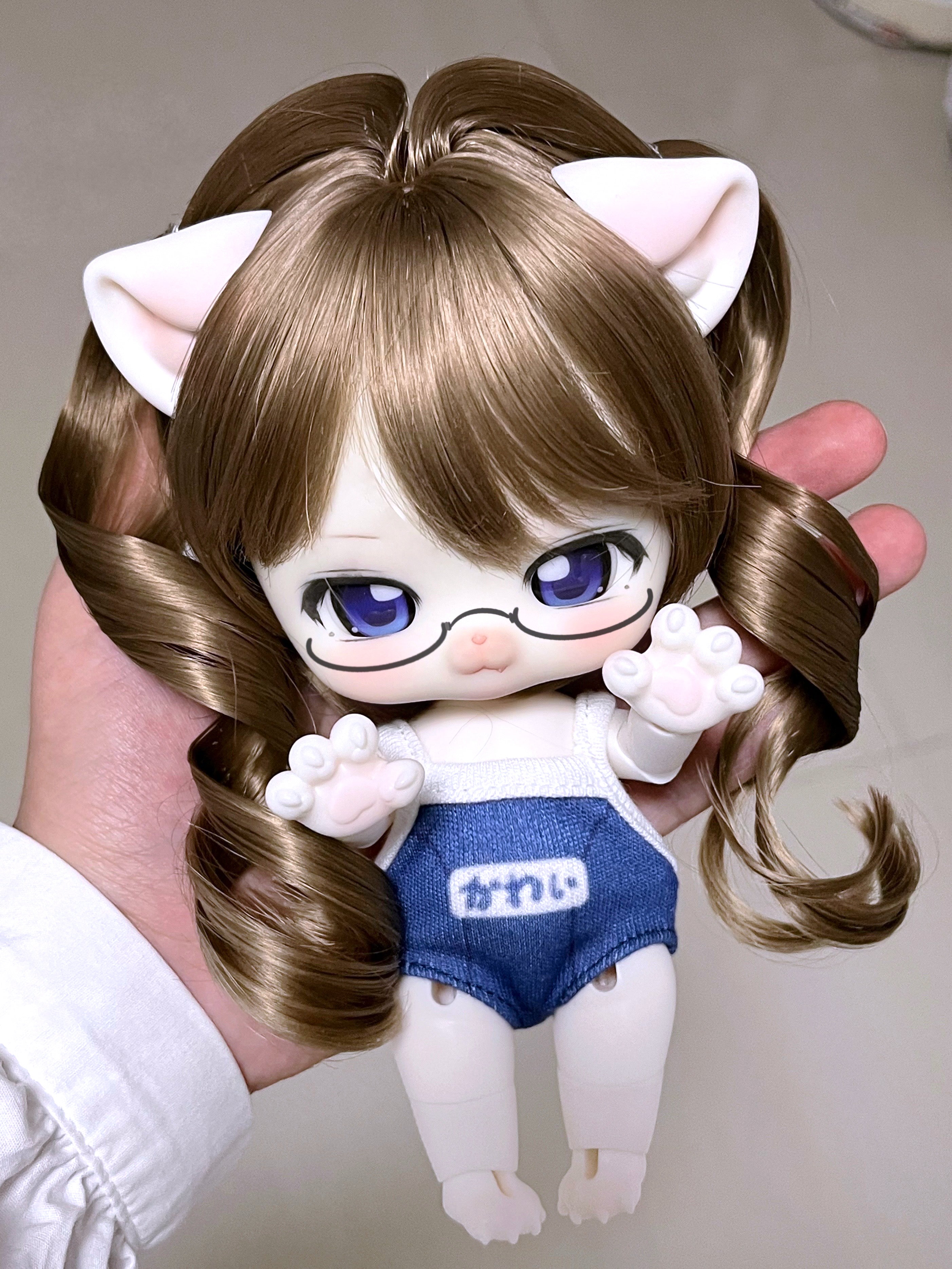 JemmyDoll 1/12 BJD big head full set HuluPig & HuluCat