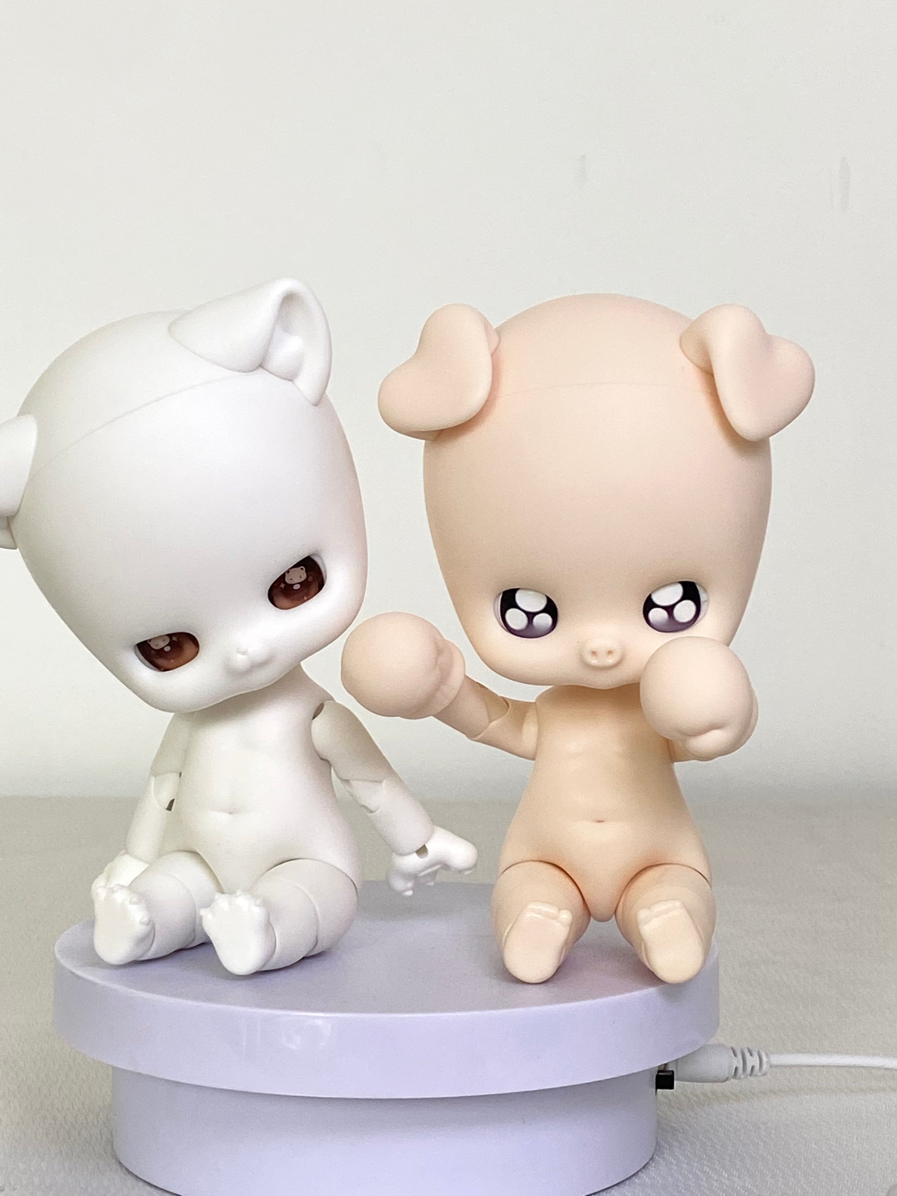 JemmyDoll 1/12 BJD big head full set HuluPig & HuluCat