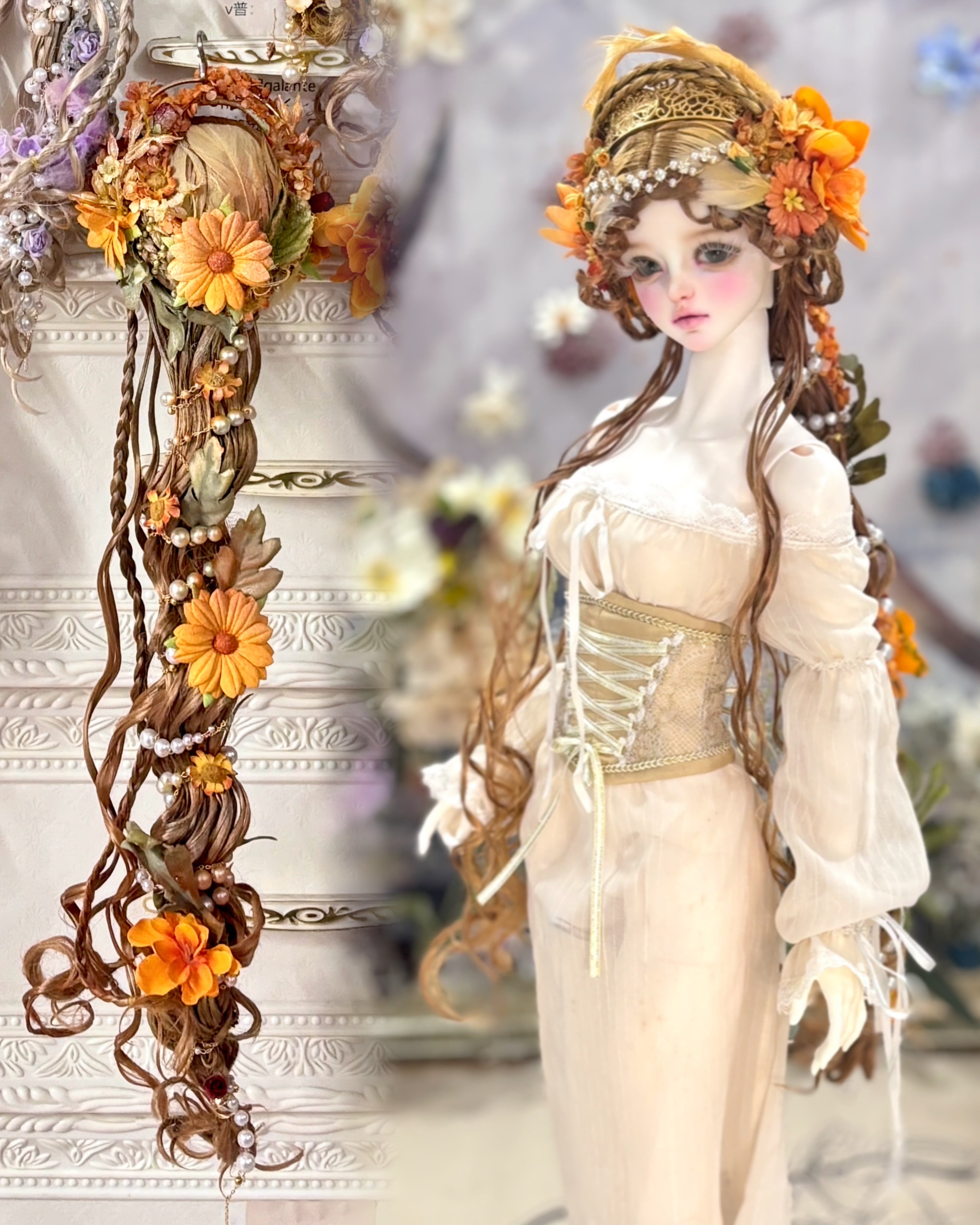 GalanteDoll 1/3 BJD wigs Oil Painting Series