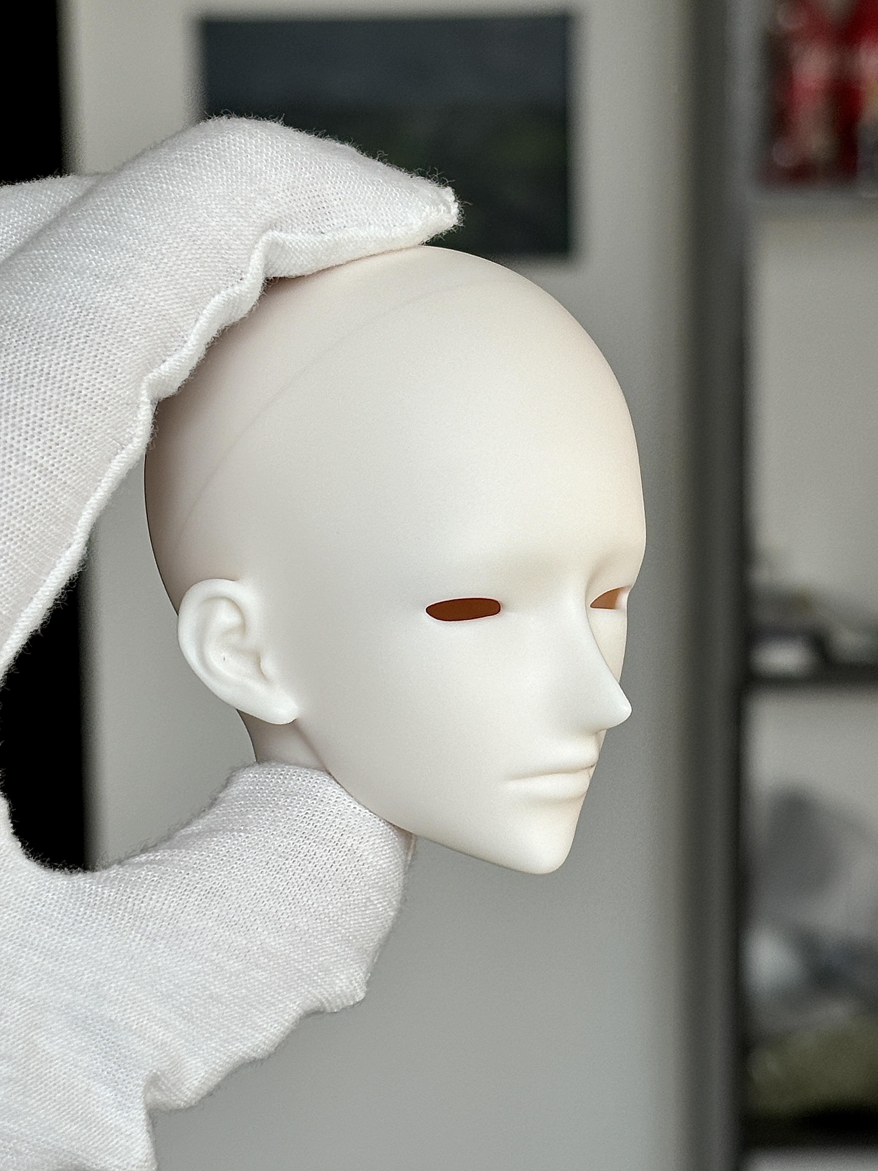 Ermutu 1/4 BJD head SpadesK