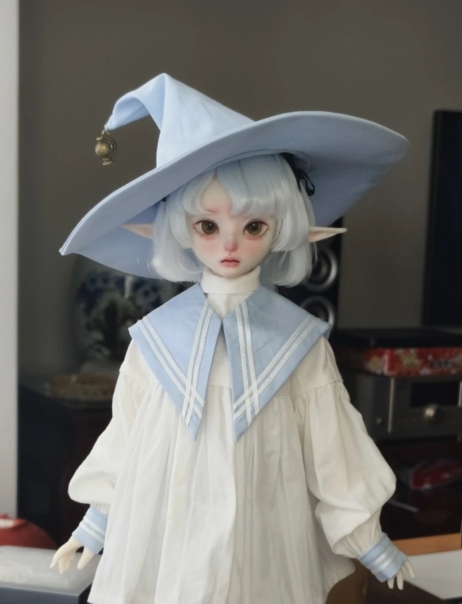 HAD 1/4 BJD head Elfu & Alfu