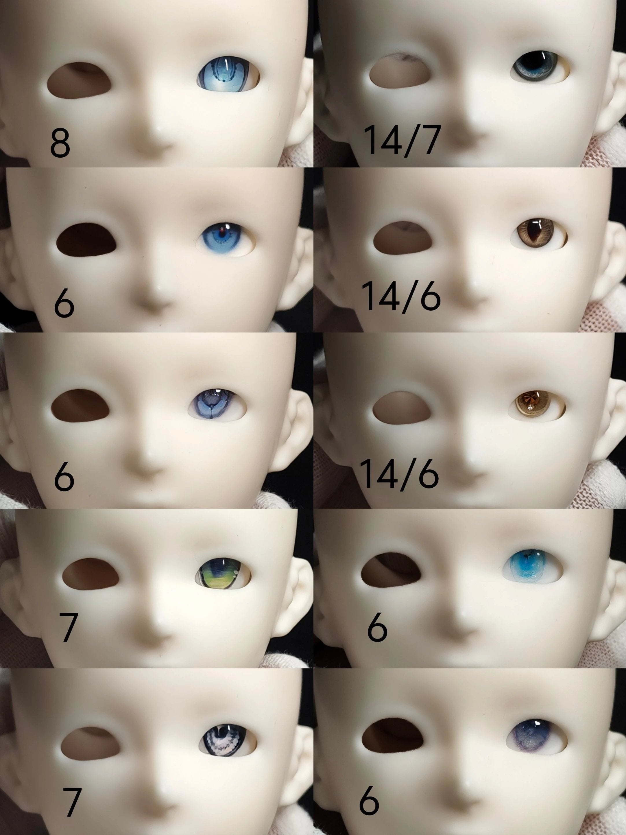 Raven's Orchard 1/4 BJD head QingXiang
