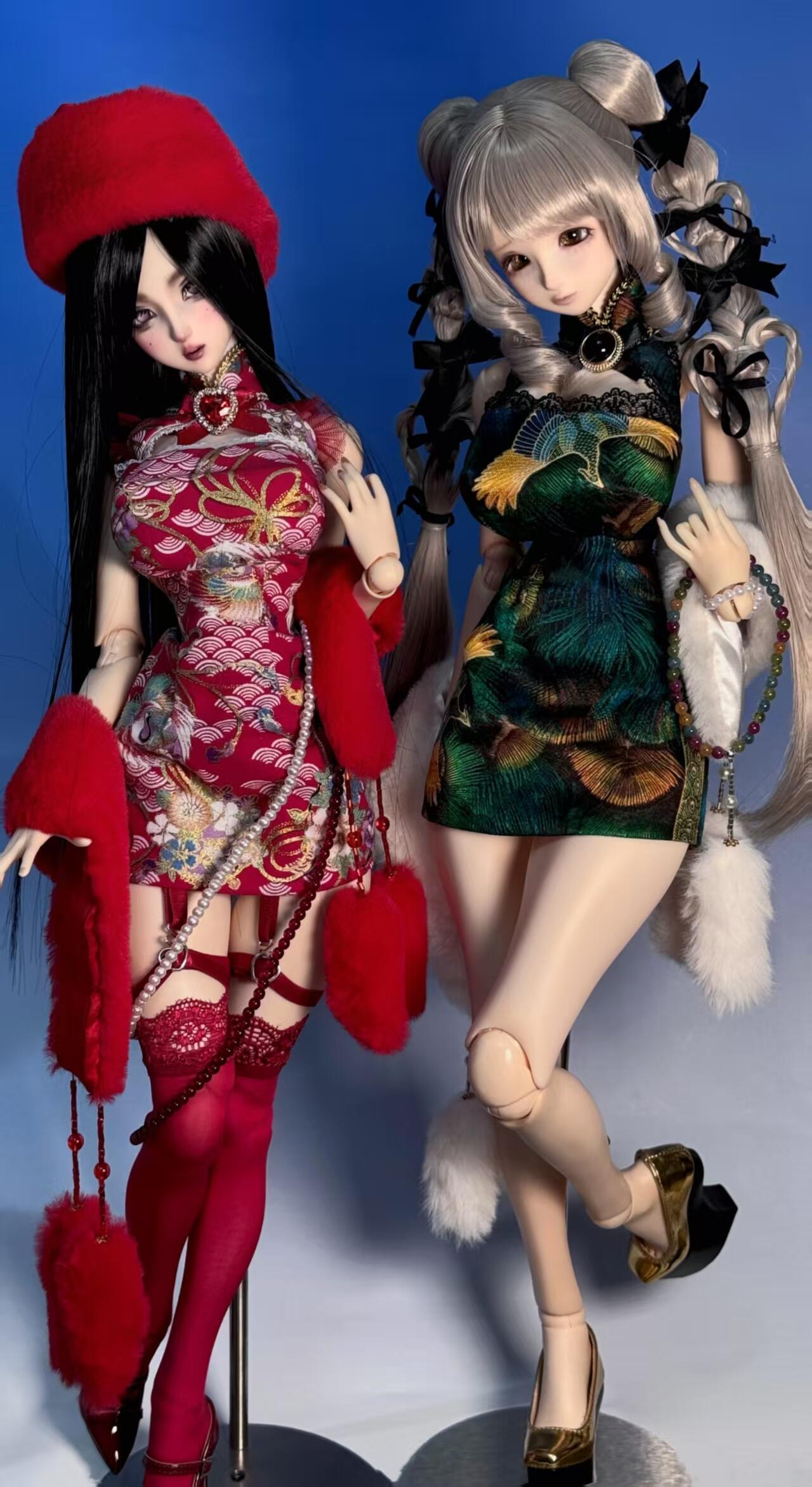 XI 1/4 AngelPhilia Cheongsam BJD outfits