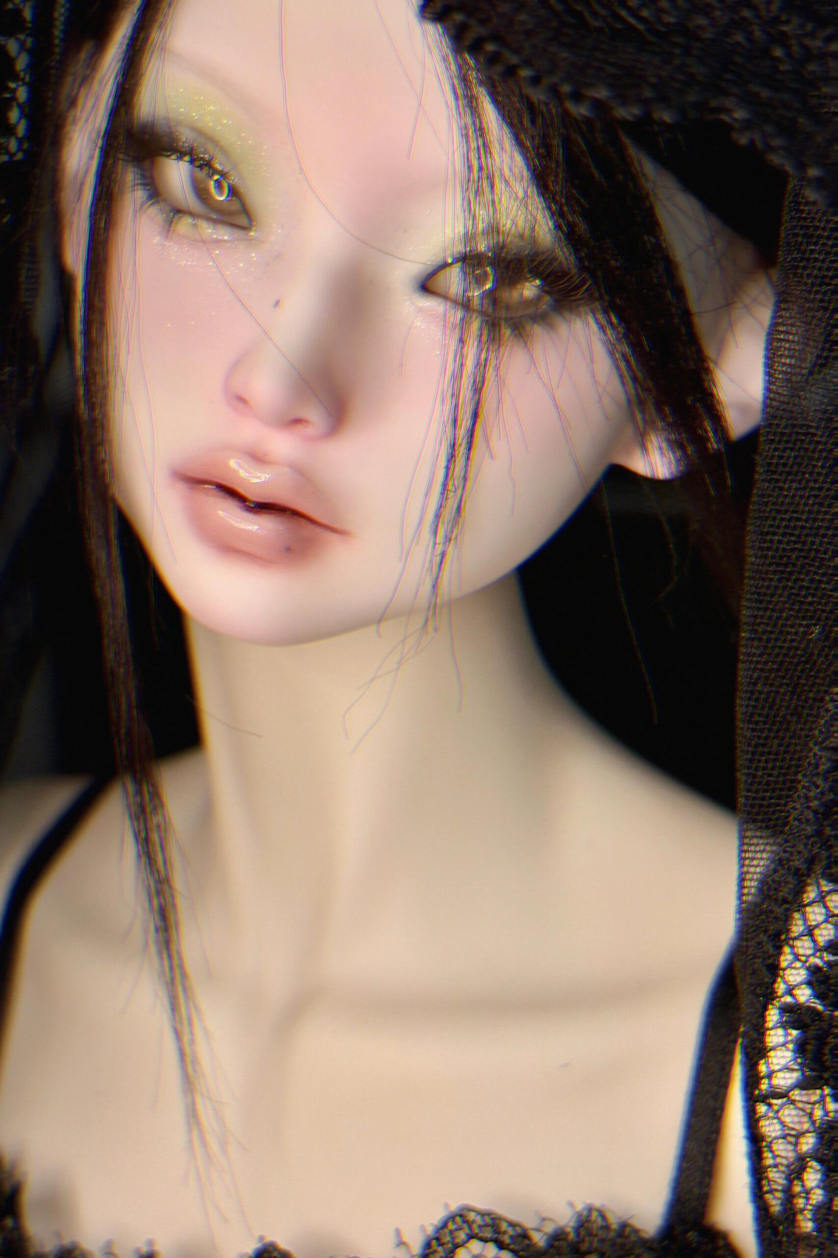 Igloo 1/3 BJD Head INK