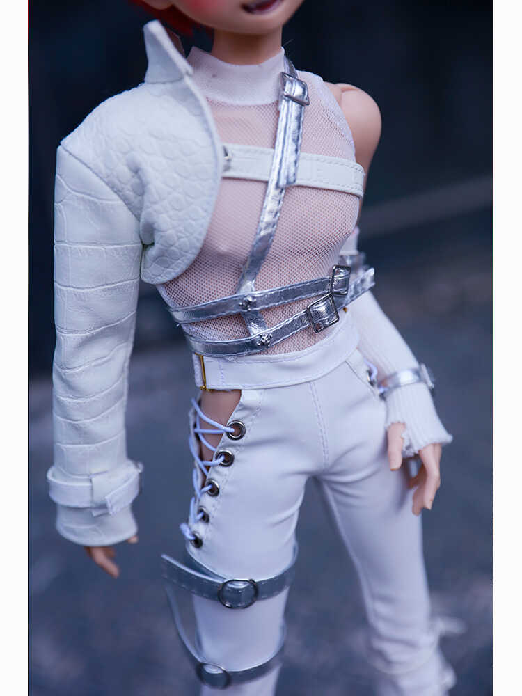 Q&C 1/4 70cm 75cm Leather set BJD outfits