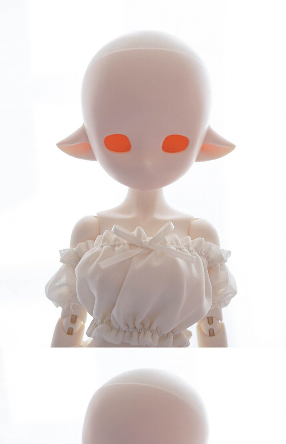 2ddoll 1/4 BJD head nude doll Penny