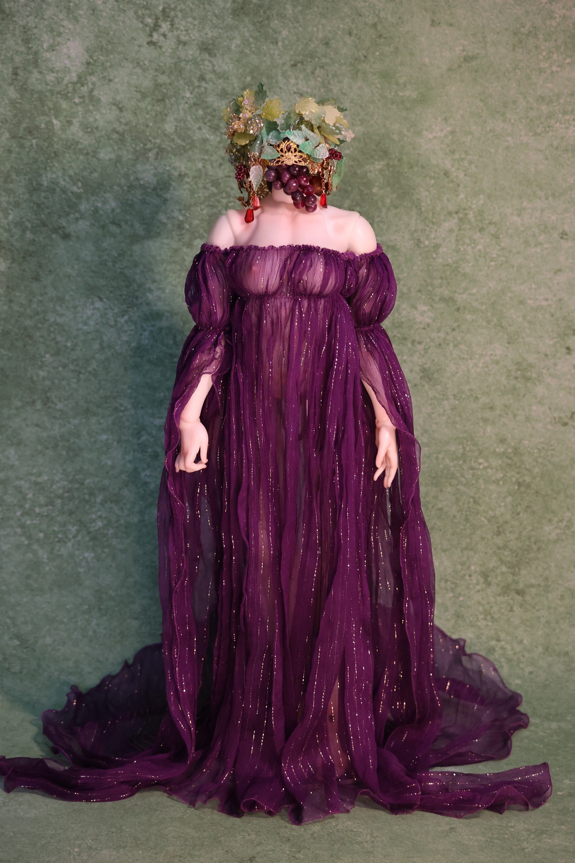 BlackShip 1/4 1/3 outfit for oil painting BJD body