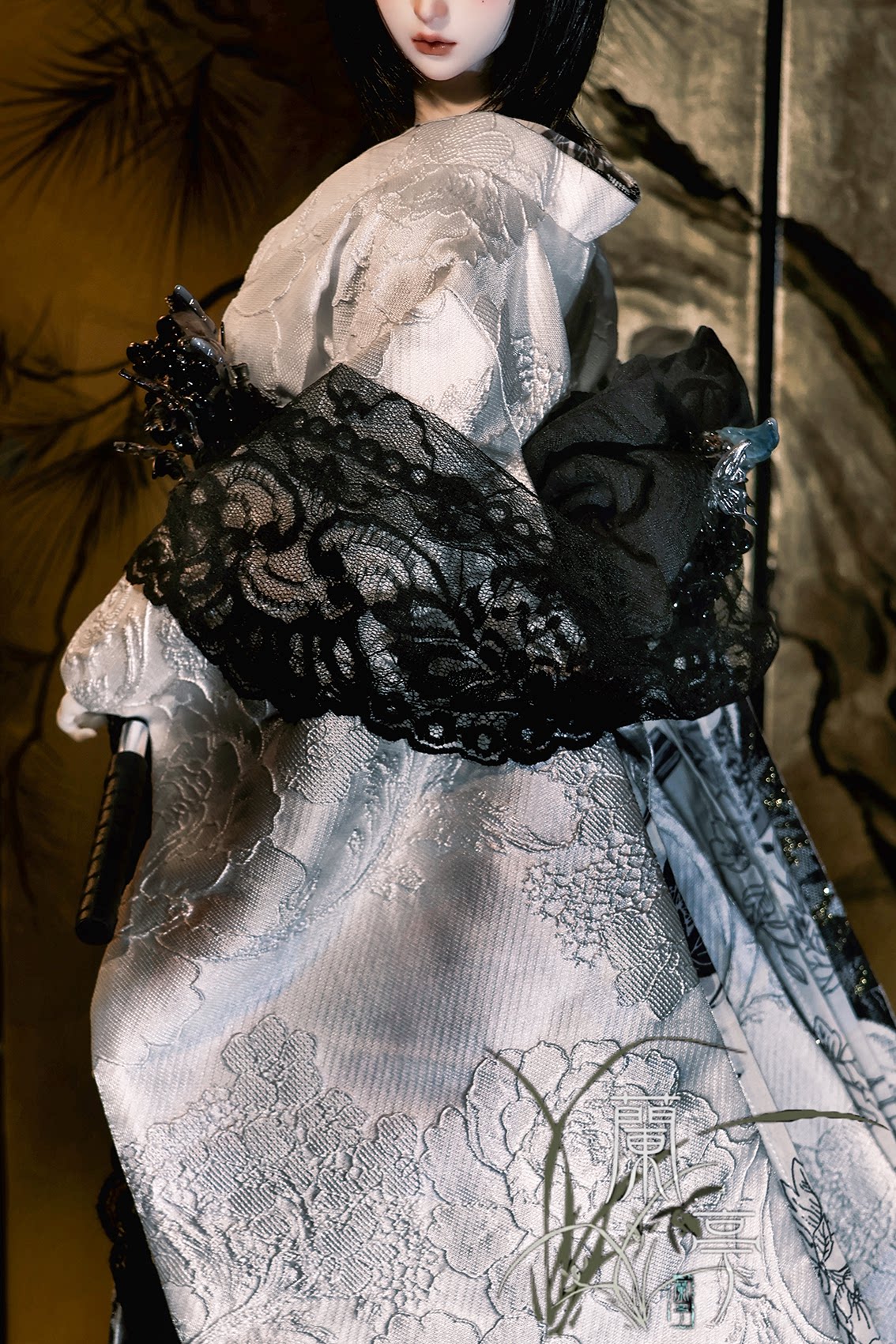 LanTingJiMeng 1/4 1/3 68cm-75cm uncles Kimono BJD clothing