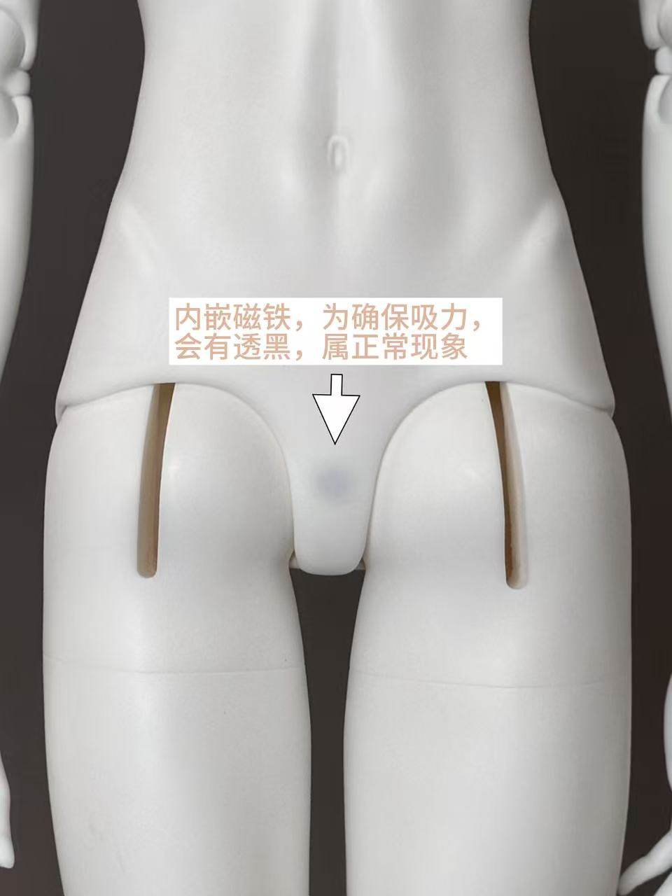 DollZone 1/4 44cm swift BJD male body