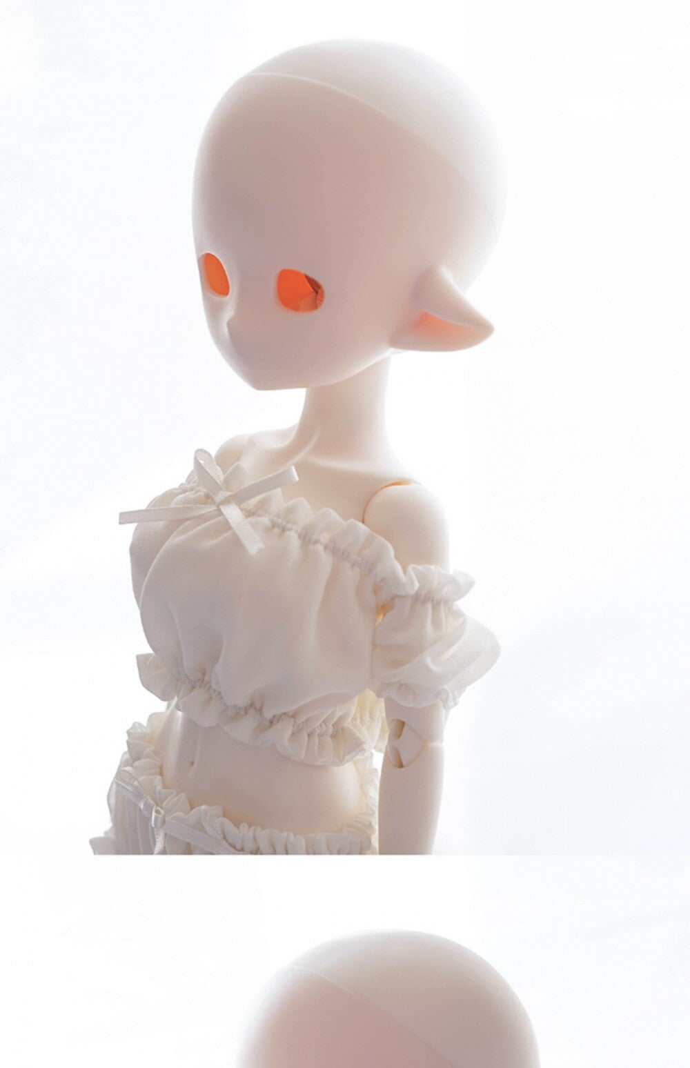 2ddoll 1/4 BJD head nude doll Penny