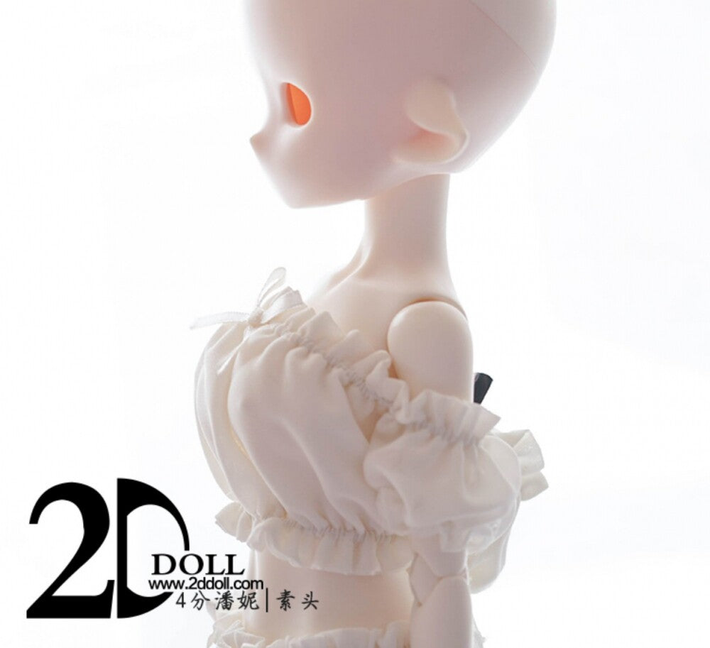 2ddoll 1/4 BJD head nude doll Penny
