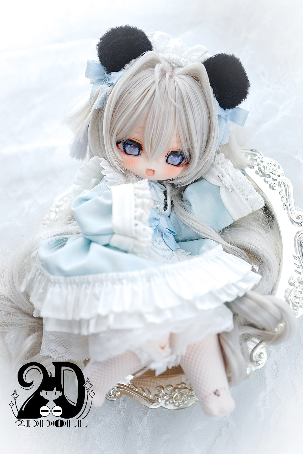 2ddoll x Nia 1/3 bjd big head full set XiaoJi & XiaoMiao