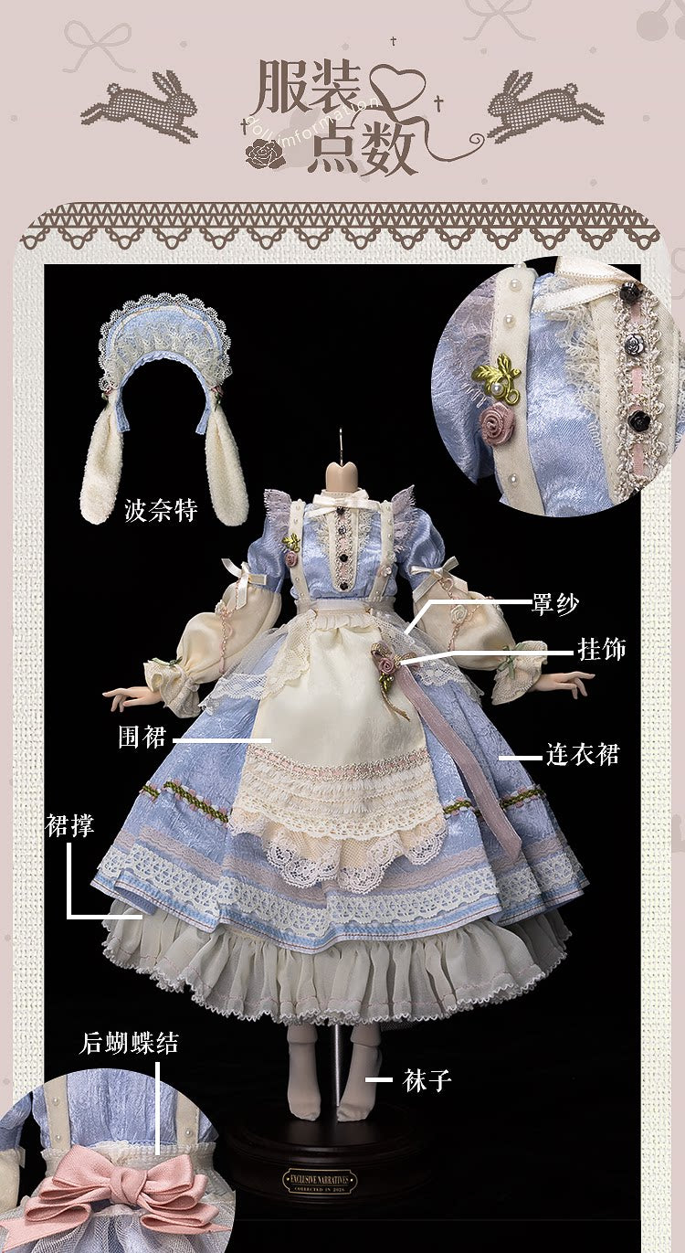 AEDOLL 1/4 nude doll full set LuLu with wumian body