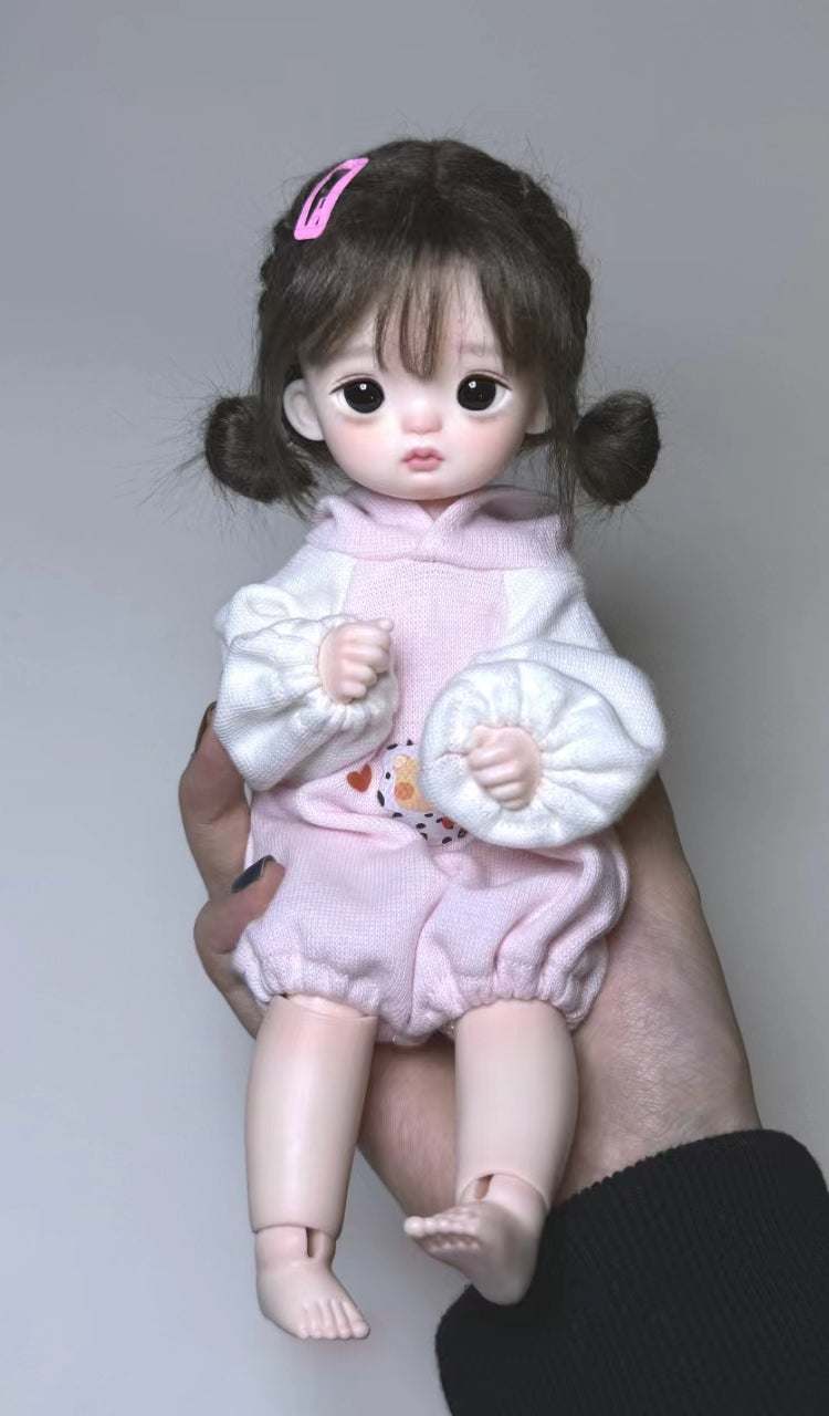 Box small 1/6 bjd resin body---Mini Hetao body
