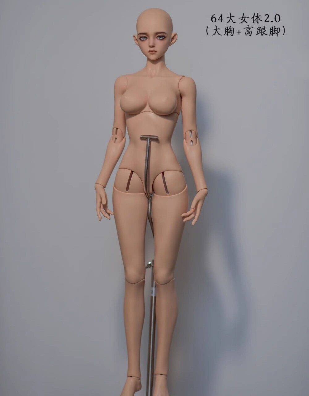 2Ddoll 64cm female BJD body 2.0 ver.