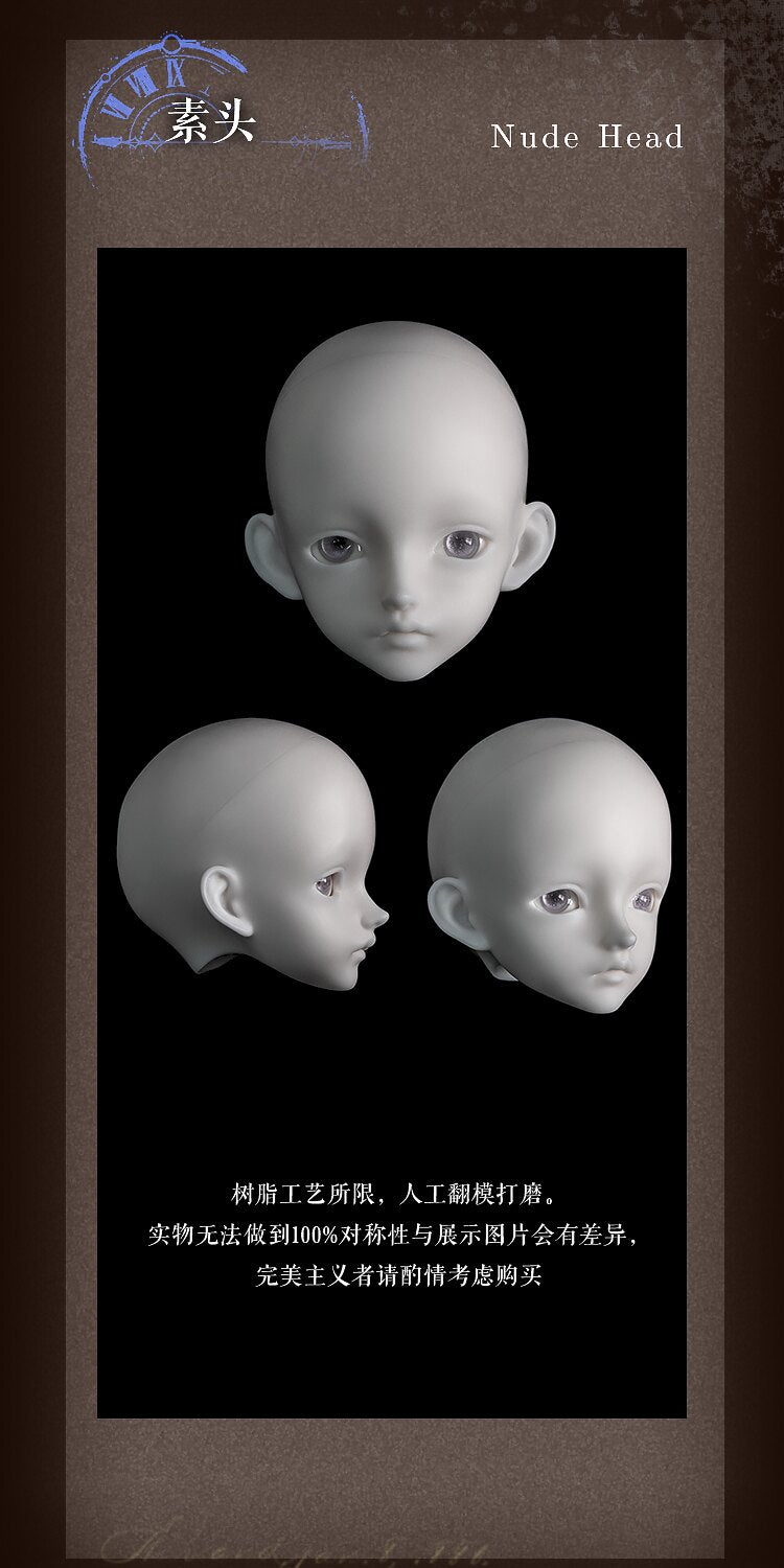 XAGADOLL 1/4 nude doll full set Clochette with oupo body