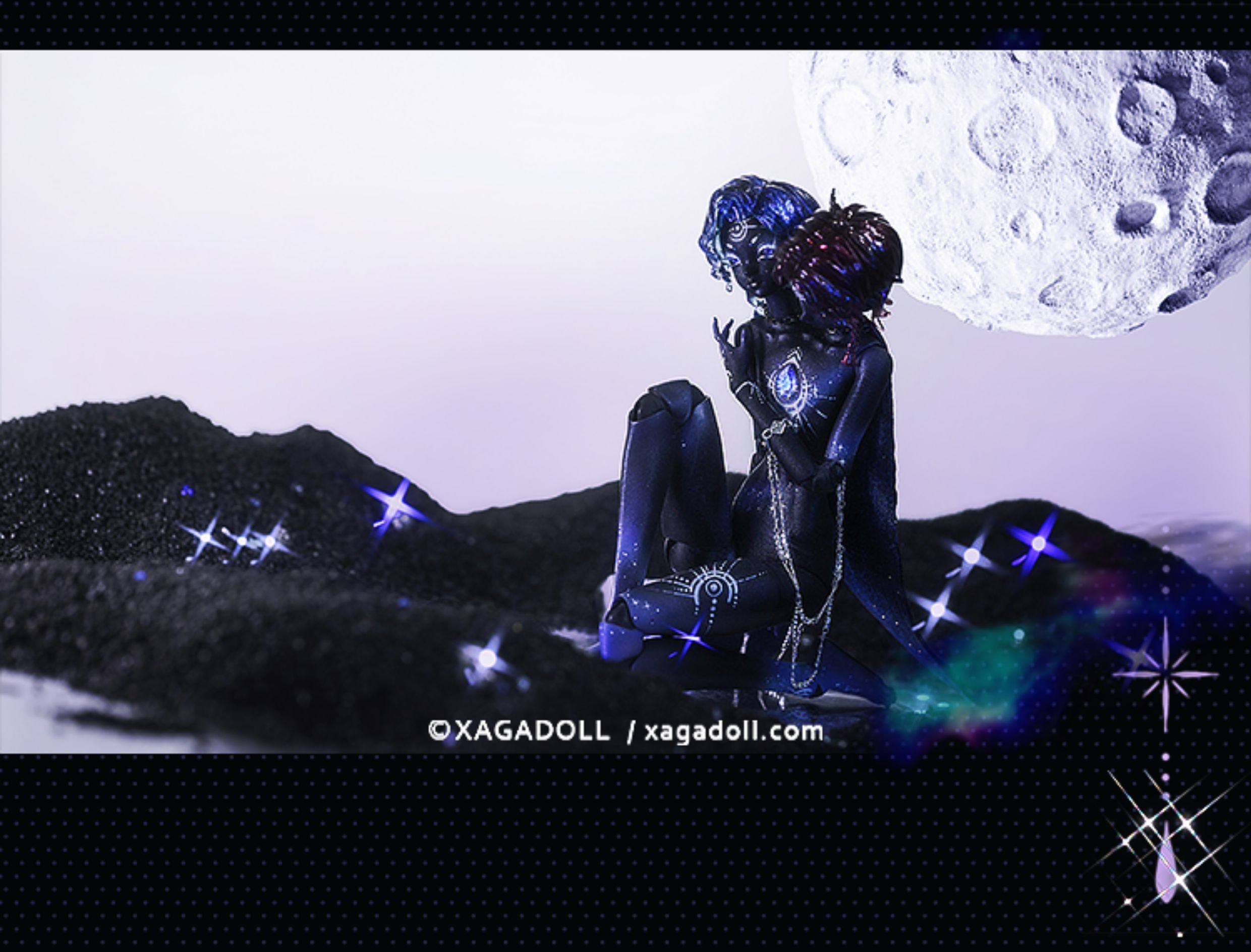 XAGADOLL 1/6 full set Sadia & Luxon Conjoined body with liquid legs