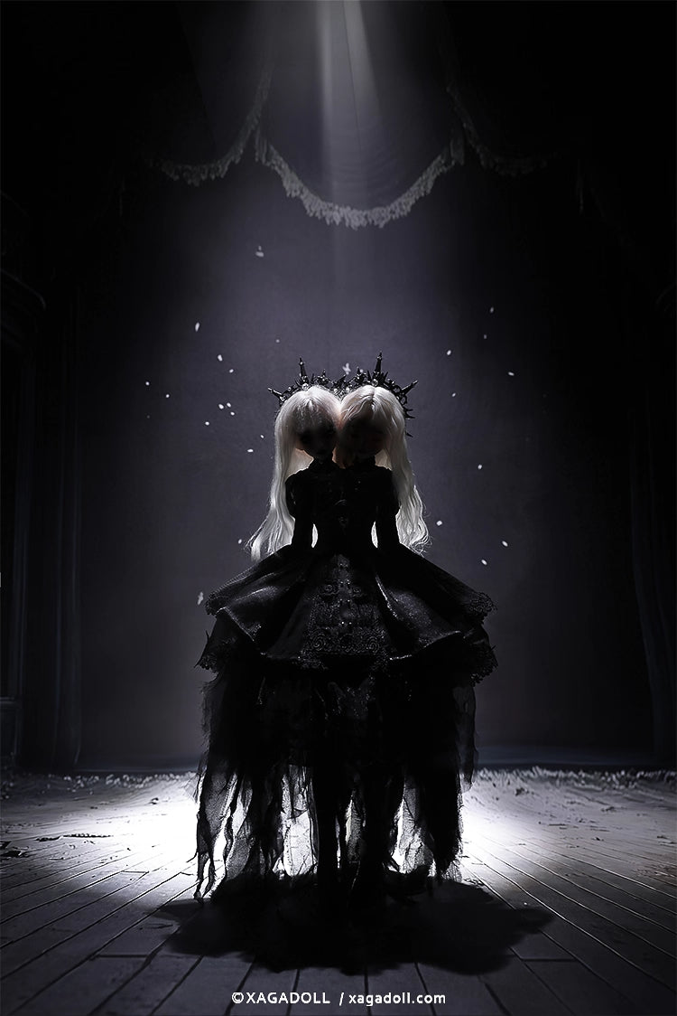 XAGADOLL 1/4 full set nude doll BoYe & XiLa Conjoined twins