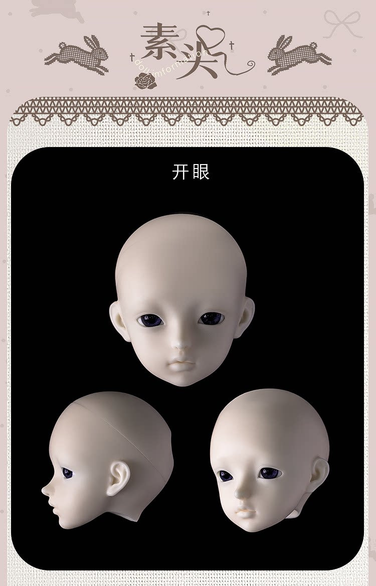 AEDOLL 1/4 nude doll full set LuLu with wumian body