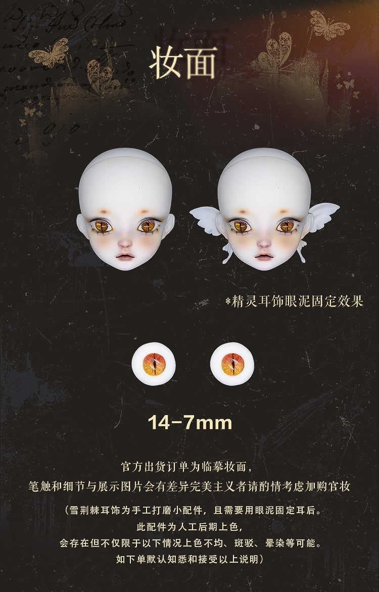 XAGADOLL 1/4 full set & nude doll Titk with astral body