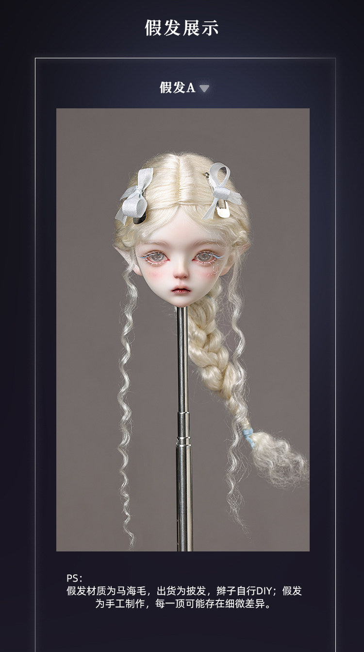 DollZone 1/4 BJD nude doll full set Tarot