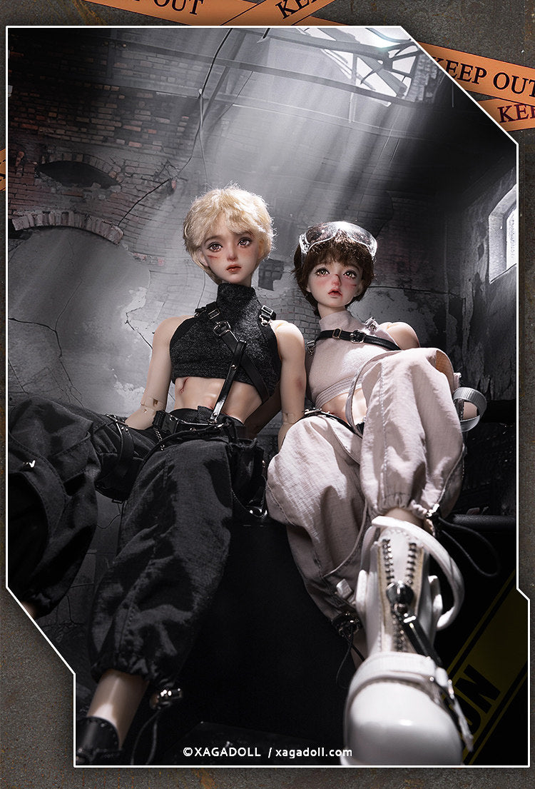 XAGADOLL 1/4 nude doll Rohee with Muscular Star body