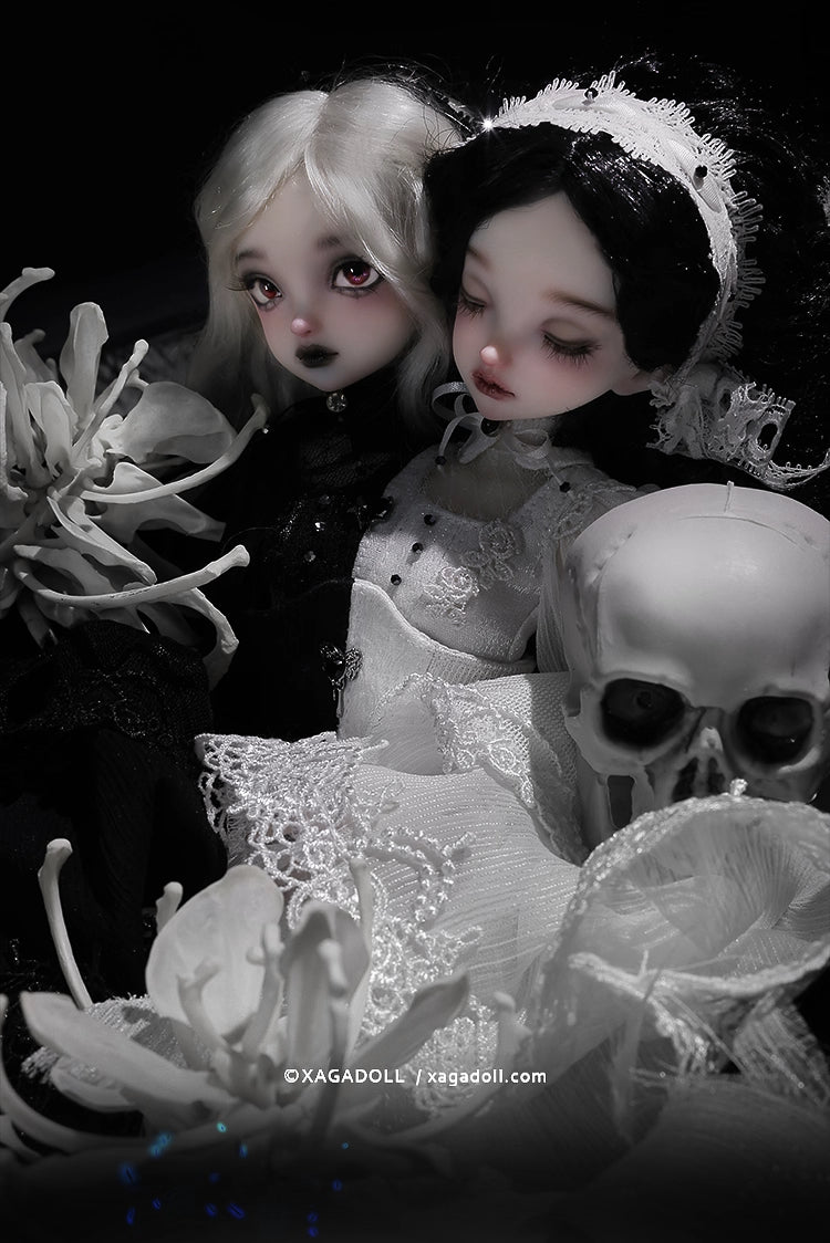 XAGADOLL 1/4 full set nude doll BoYe & XiLa Conjoined twins