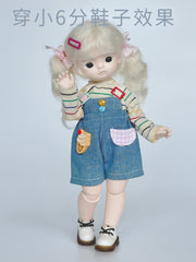 Box small 1/6 bjd resin body---Mini Hetao body