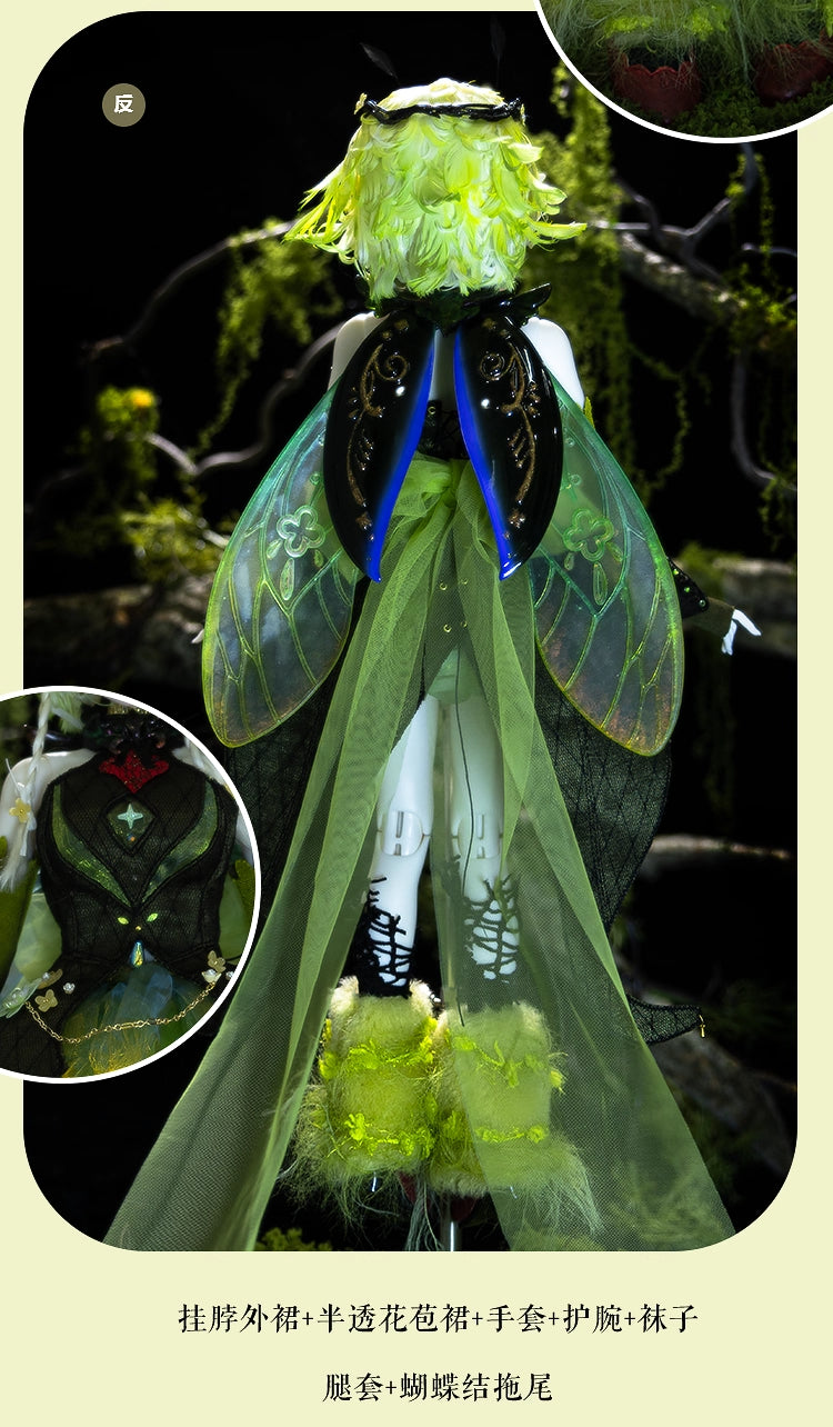 XAGADOLL 1/4 BJD full set firefly Rumia