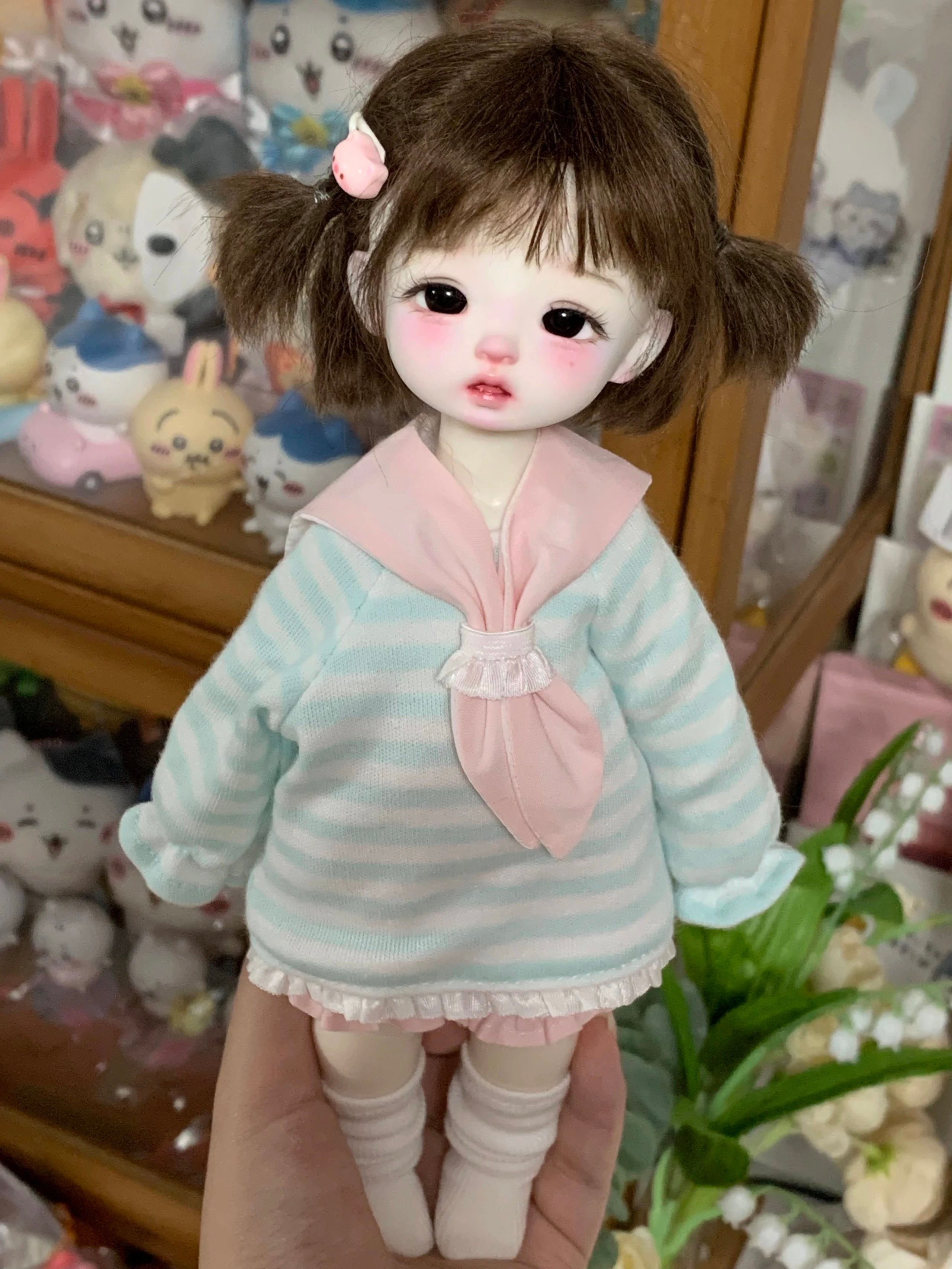Xiaomian 1/6 bjd head Little Pig