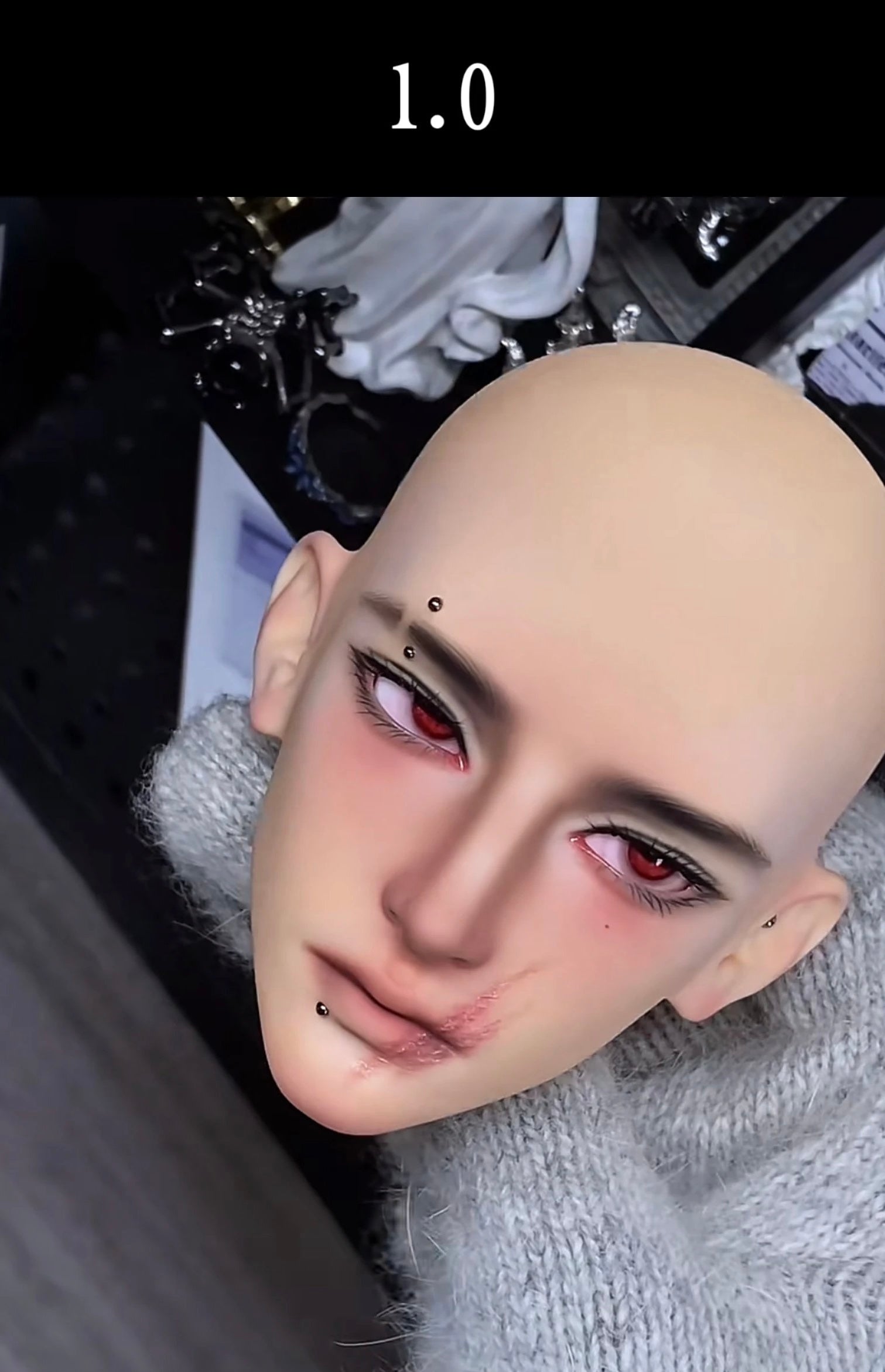 ShanGui 75cm BJD head FuYi 1.0 & FuYi 2.0