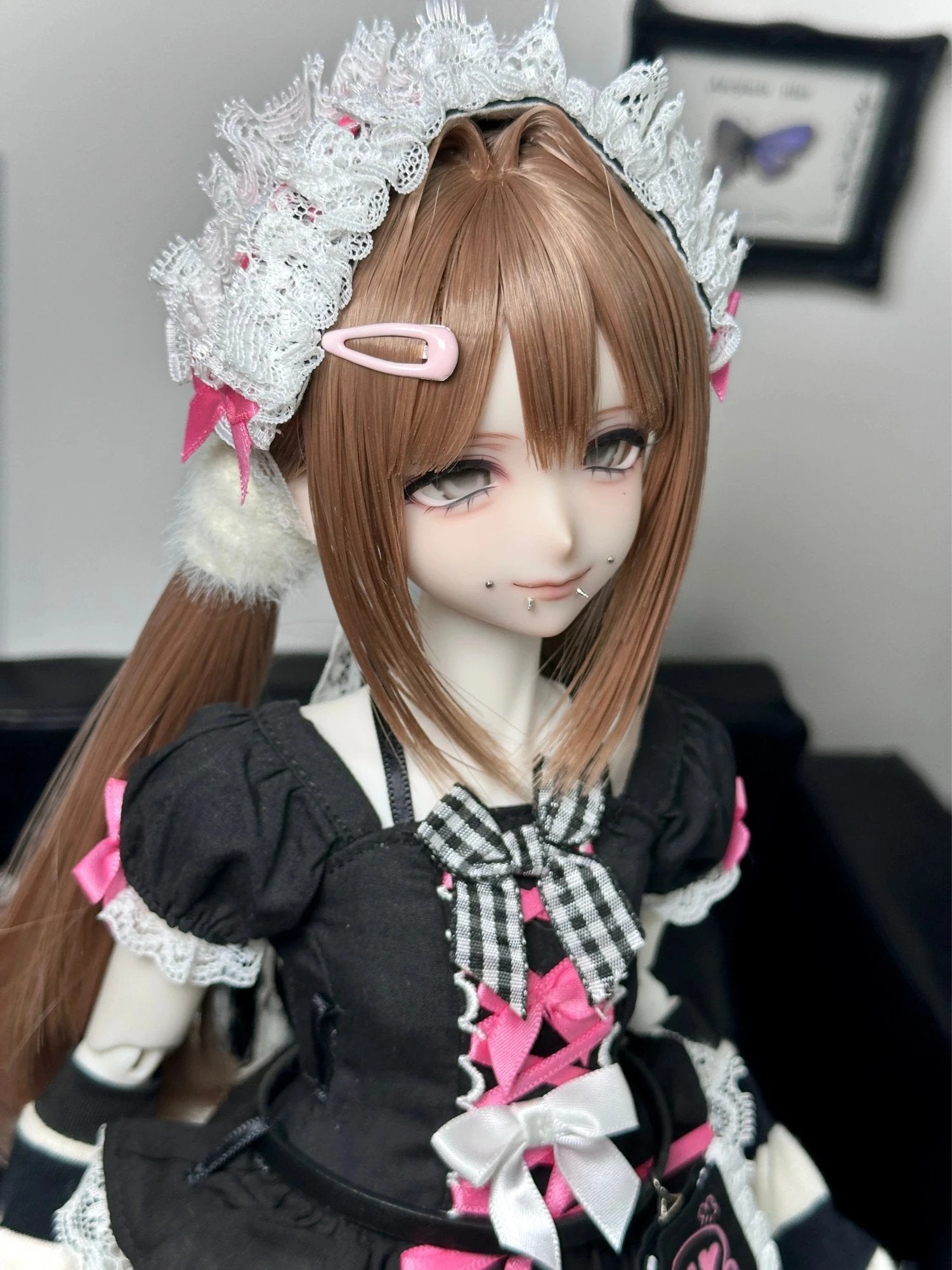 Burnt Duck 1/4 BJD Head Akutagawa Matsuna